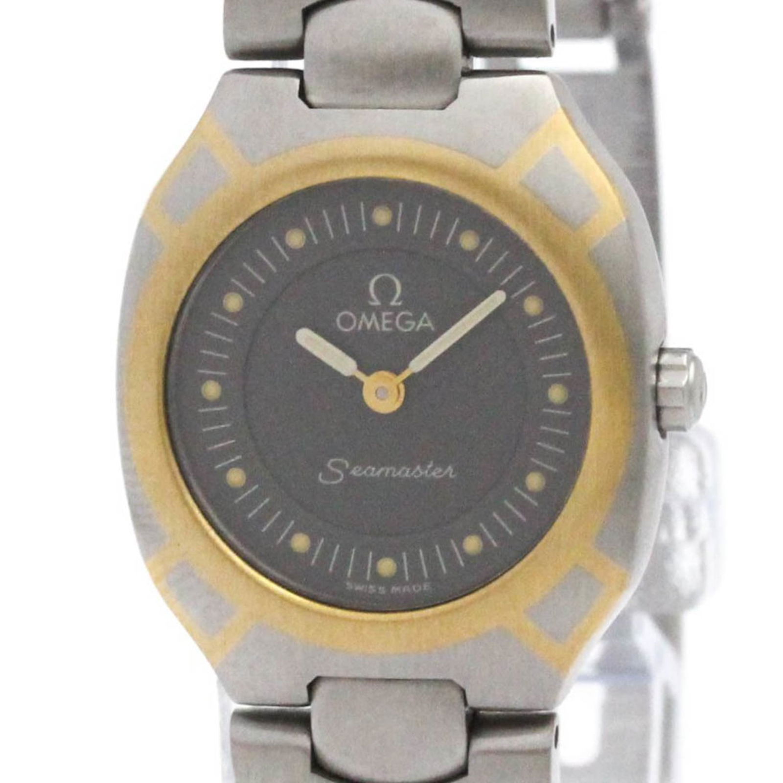 Wristwatch Omega: Wristwatch Omega This listing features Wristwatch Omega. Item specifics are provided below. Item Specifics: Brand: Omega Type: Wristwatch Style: Dress/Formal Gender: Women Material (Case): Stainless S