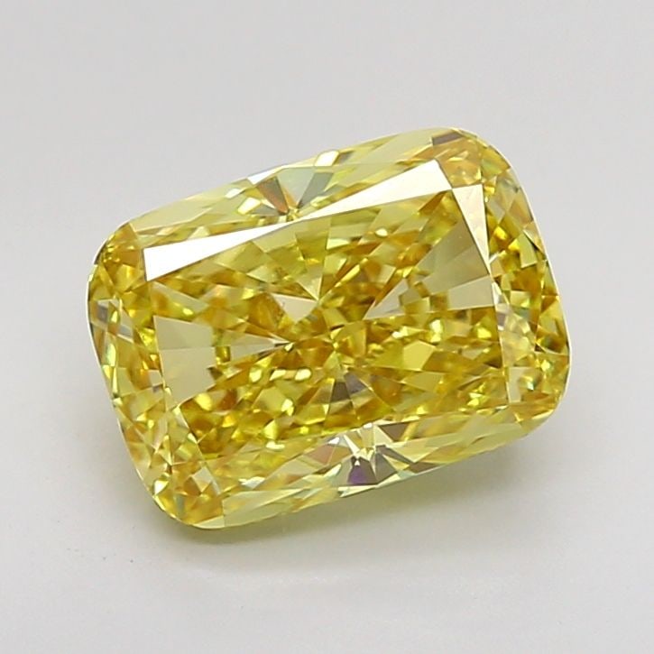 Loose Lab Diamond - IGI Cushion Brilliant 2.81ct Fancy Vivid Yellow VVS1: Loose Lab Diamond - IGI Cushion Brilliant 2.81ct Fancy Vivid Yellow VVS1 This listing features Loose Lab Diamond - IGI Cushion Brilliant 2.81ct Fancy Vivid Yellow VVS1. Item specifics are provided