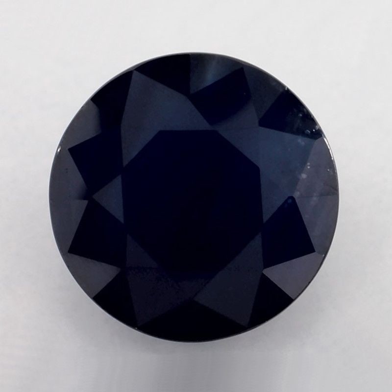 Loose Sapphire Gemstone - Round 4.64ct Blue EC (1 of 1)