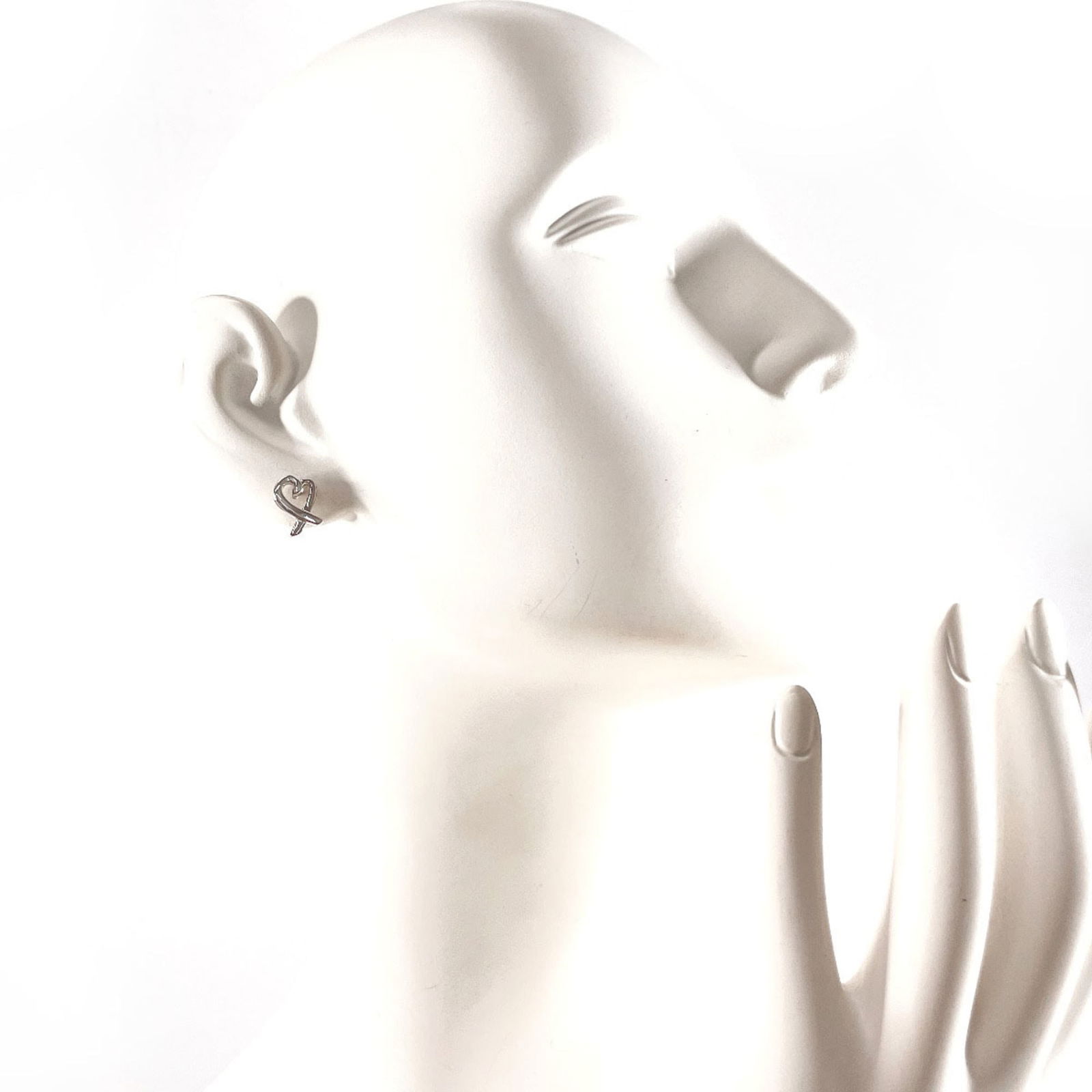 925 Tiffany Stud Earrings Silver - 6