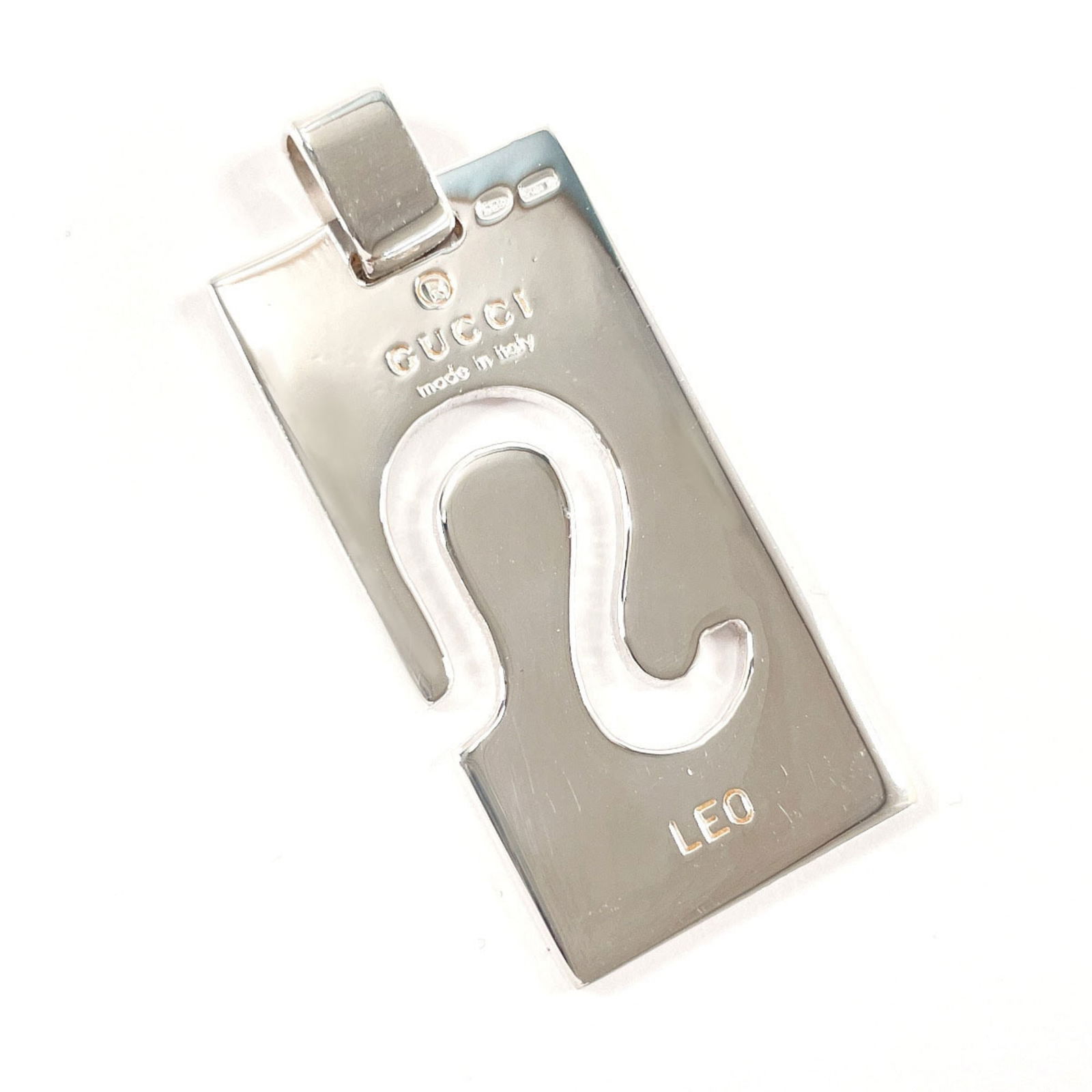 Unisex - GUCCI Leo Constellation Pendant Top in Sterling Silver (925): Unisex - GUCCI Leo Constellation Pendant Top in Sterling Silver (925) This listing features Unisex - GUCCI Leo Constellation Pendant Top in Sterling Silver (925). Item specifics are provided below. It