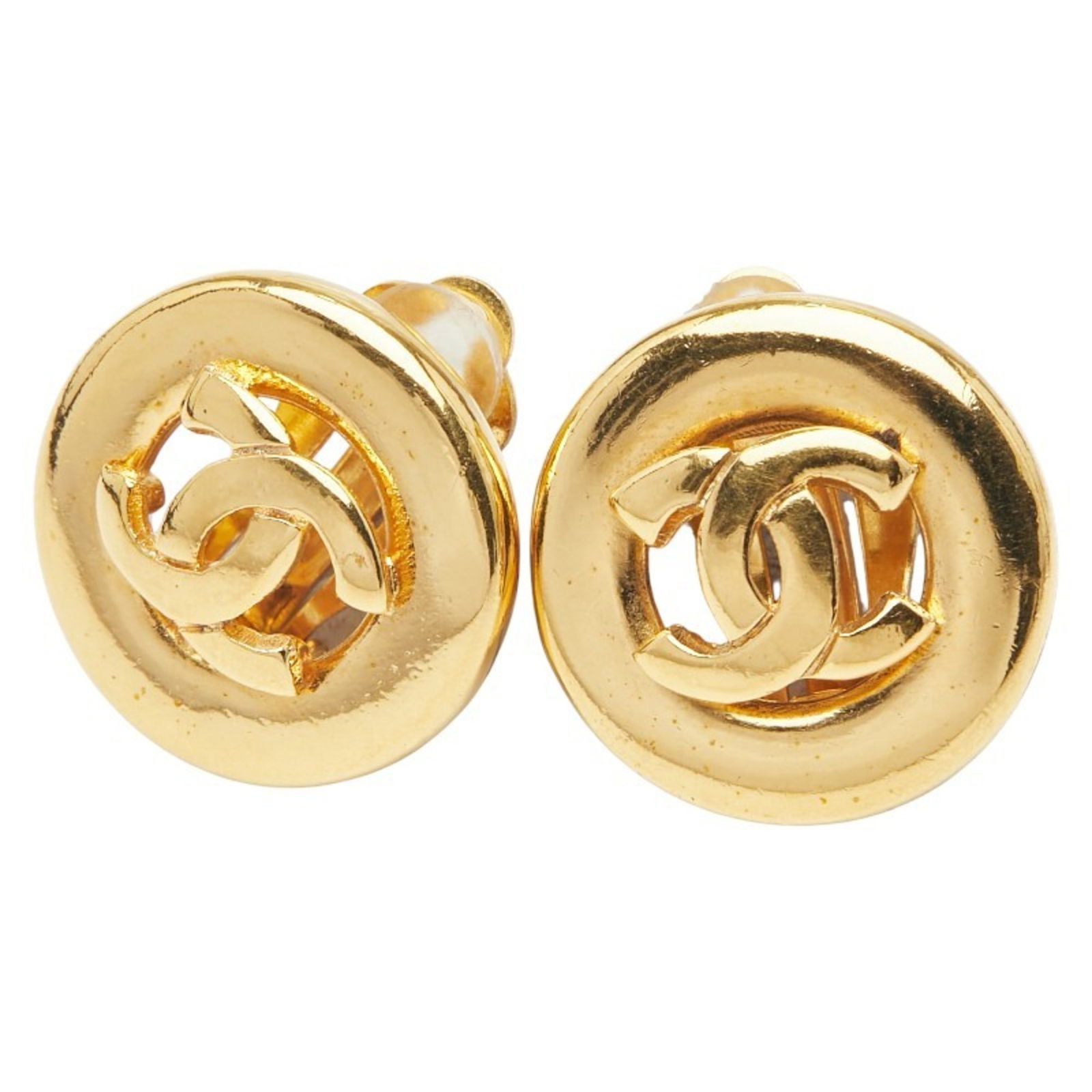 Earrings Chanel Clip: Earrings Chanel Clip This listing features Earrings Chanel Clip. Item specifics are provided below. Item Specifics: Brand: Chanel Type: Clip Earrings Gender: Women Color: Gold Size (Hxwxd): 21.50mm