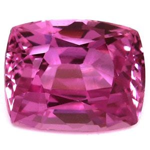 Loose Sapphire Gemstone - RGL Cushion 1.23ct Pink EC (1 of 1)