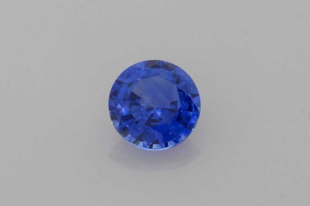 Loose Sapphire Gemstone - Round 1.34ct Blue EC (1 of 1)