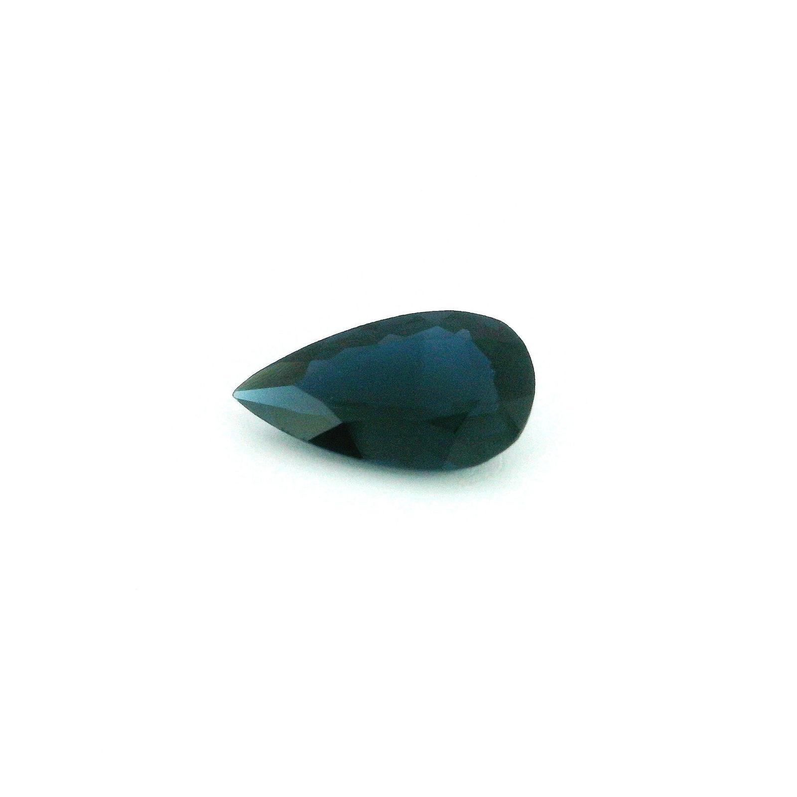 Loose Tourmaline Gemstone - GSI Pear 1.04ct Blue SI (1 of 1)