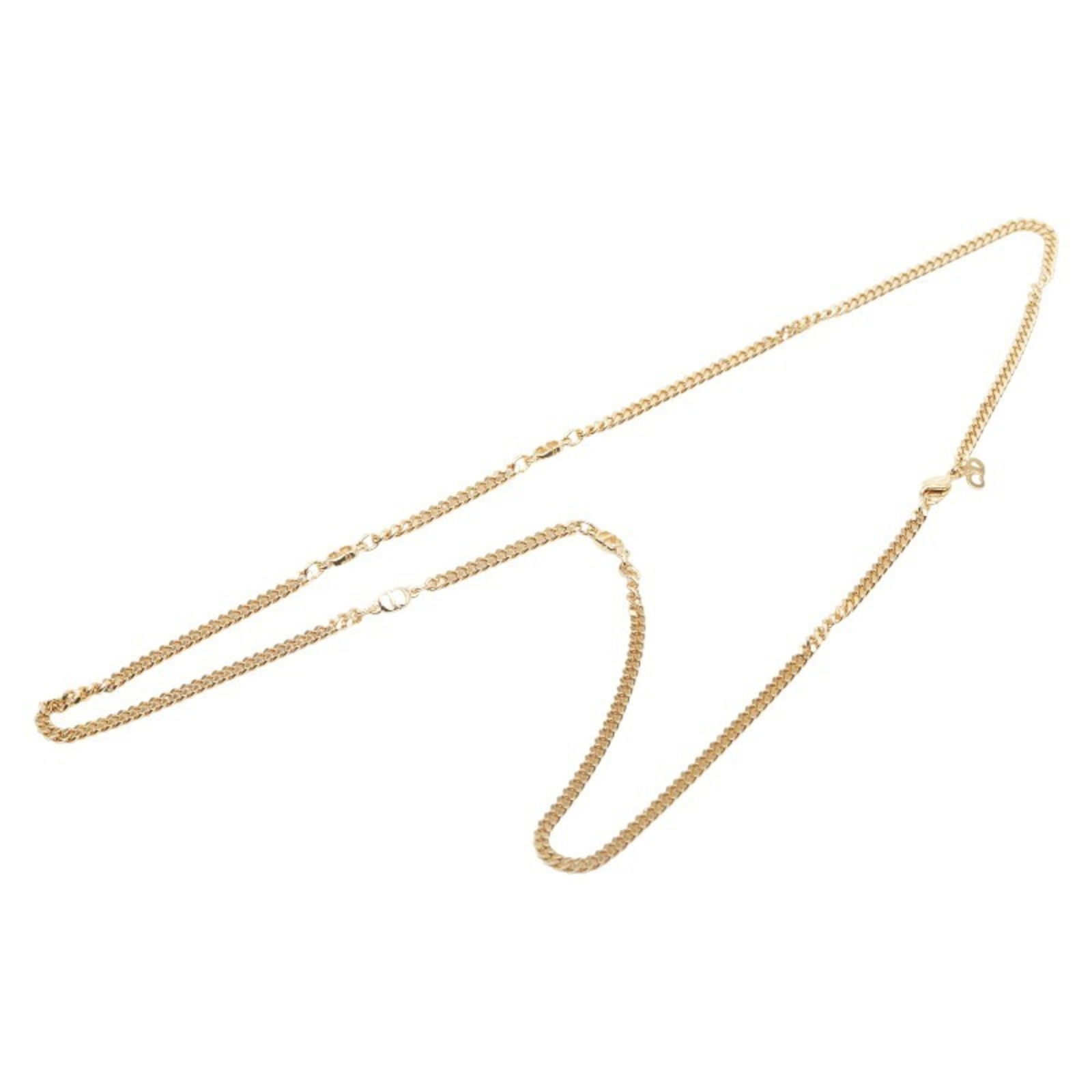 women's - Christian Dior CD logo long necklace - gold plated: women's - Christian Dior CD logo long necklace - gold plated This listing features women's - Christian Dior CD logo long necklace - gold plated. Item specifics are provided below. Item Specifics: