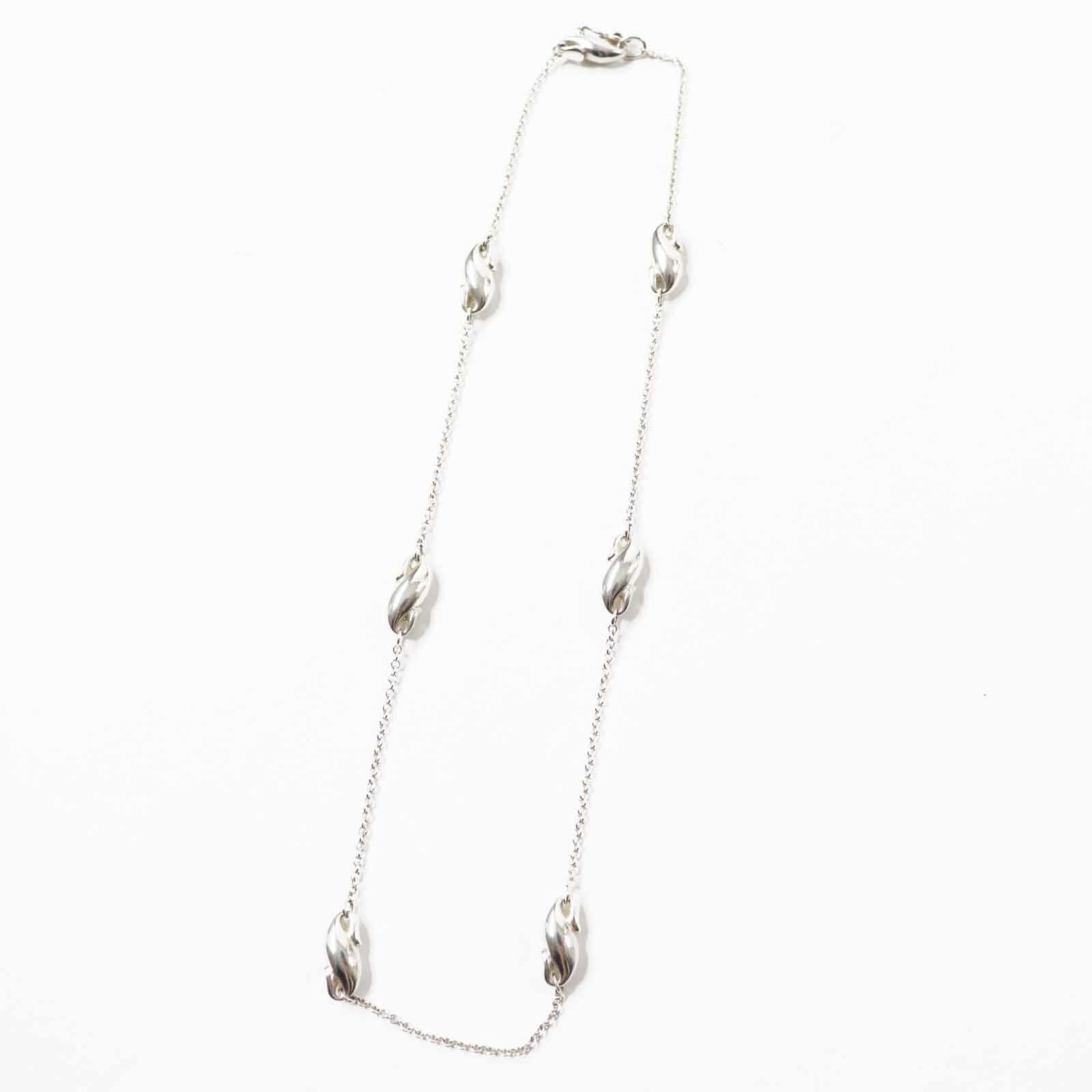 Women's - TIFFANY & Co. Tiffany Elsa Peretti Seahorse Necklace - 925 Sterling Silver - with Box and: Women's - TIFFANY & Co. Tiffany Elsa Peretti Seahorse Necklace - 925 Sterling Silver - with Box and Dust Bag - Weight: 16.0g This listing features Women's - TIFFANY & Co. Tiffany Elsa Peretti Seahorse