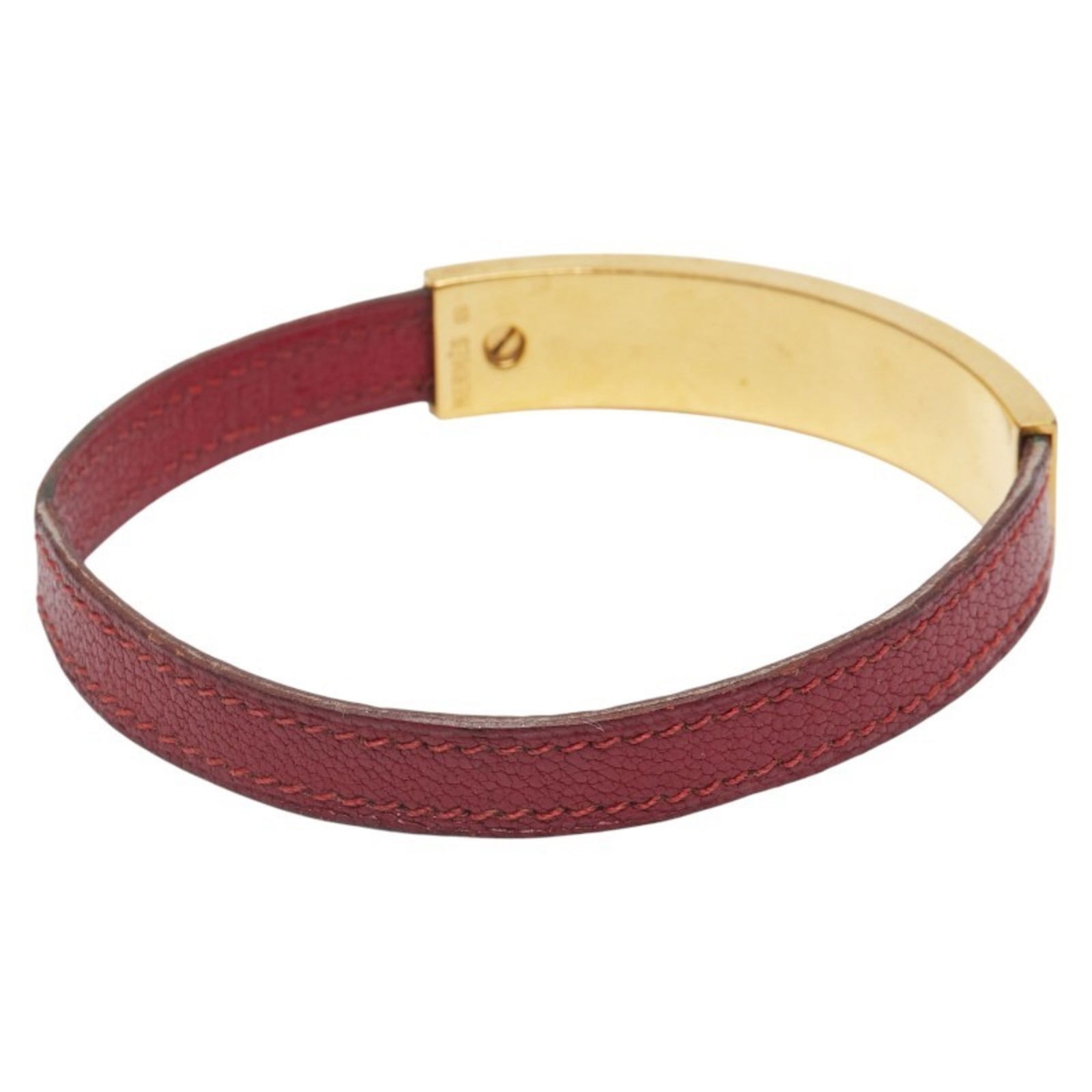 Leather Hermes Bangle - 2