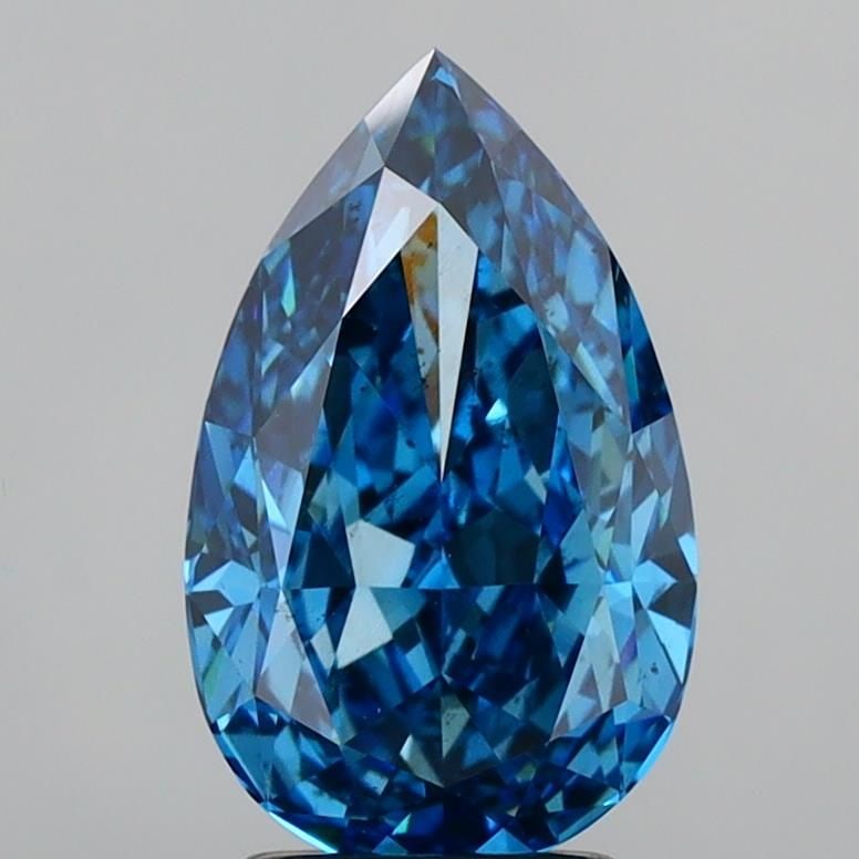 Loose Lab Diamond - IGI Pear 3.63ct Fancy Vivid Blue VS2: Loose Lab Diamond - IGI Pear 3.63ct Fancy Vivid Blue VS2 This listing features Loose Lab Diamond - IGI Pear 3.63ct Fancy Vivid Blue VS2. Item specifics are provided below. Item Specifics: Source: This