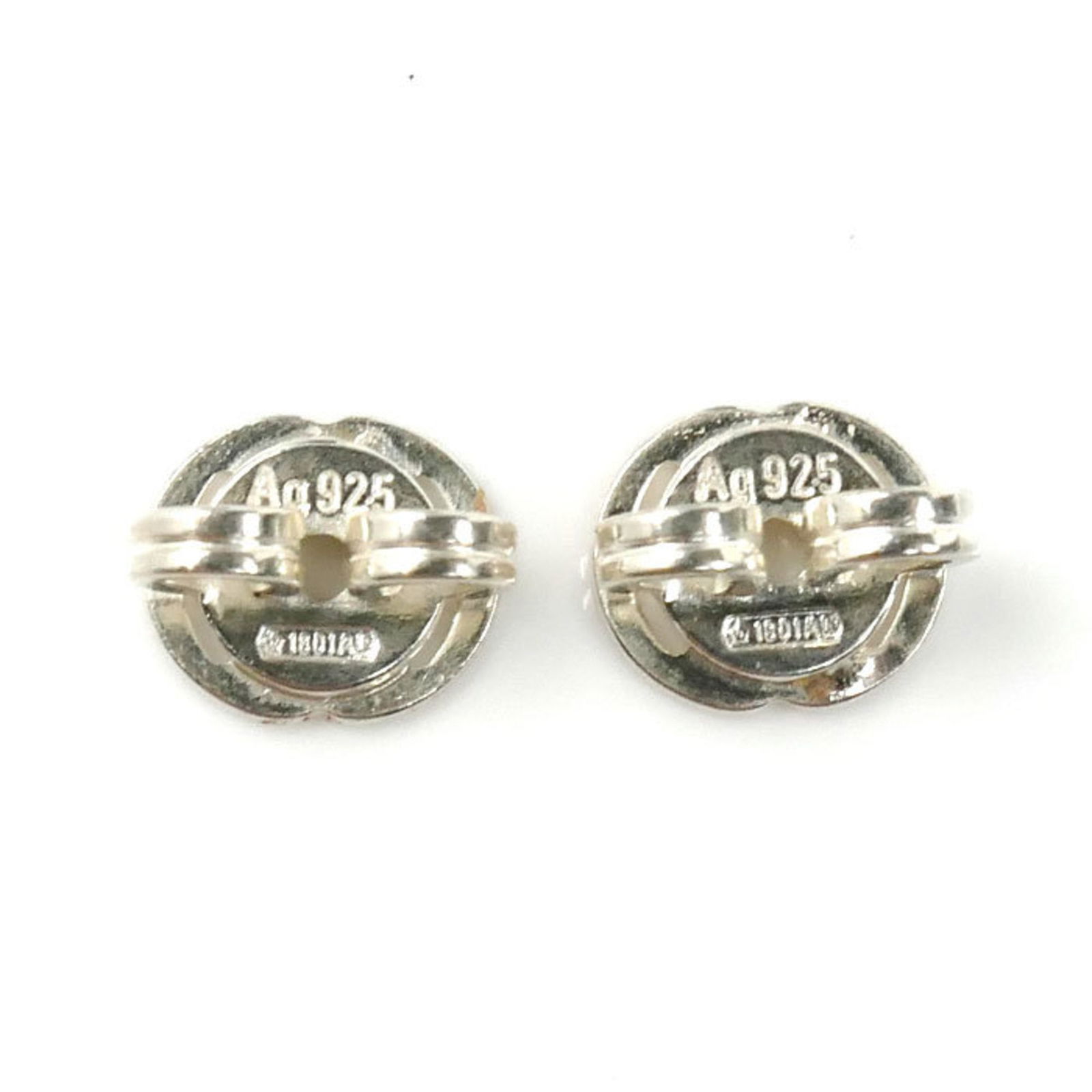 925 Gucci Stud Earrings Silver - 4