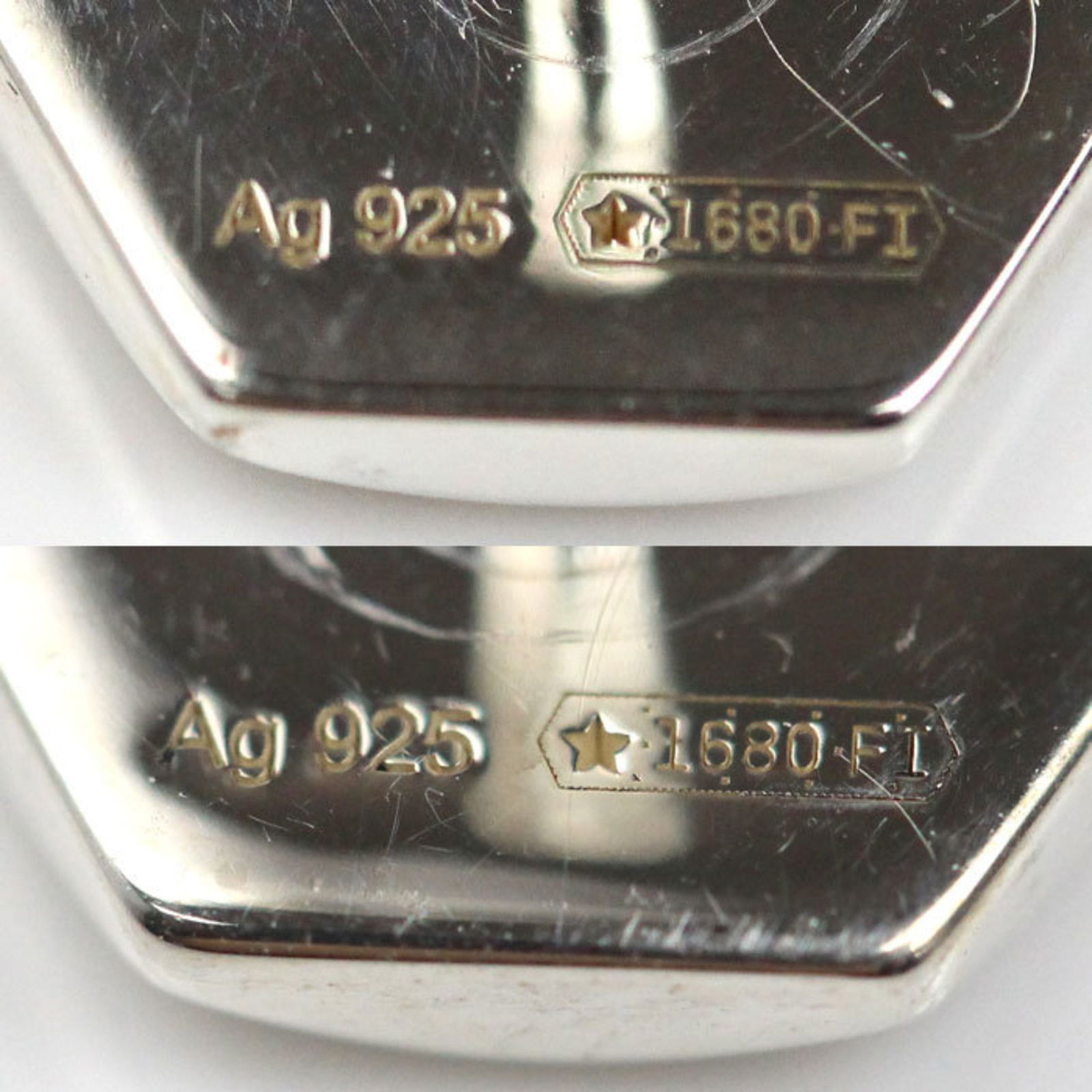 925 Gucci Stud Earrings Silver - 5