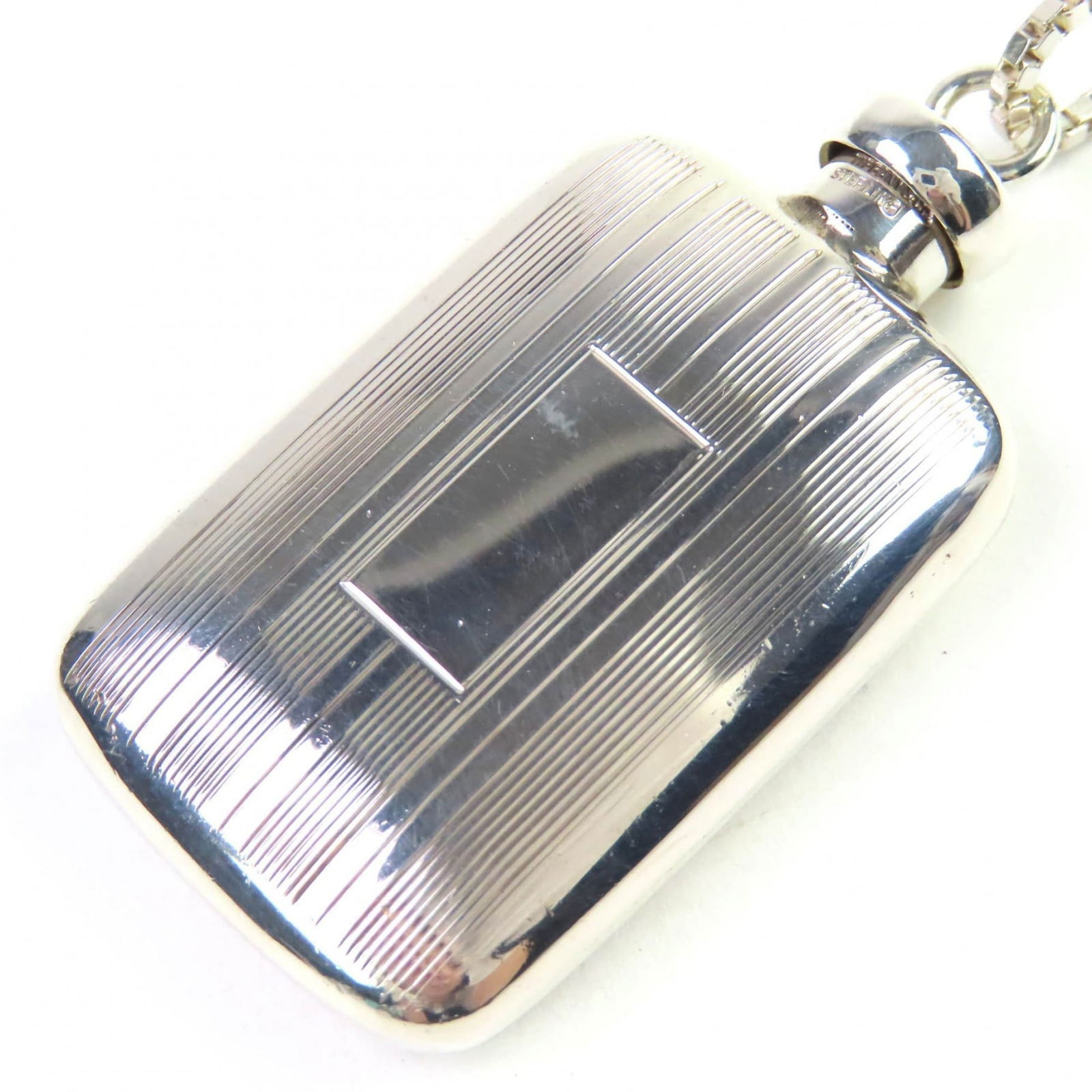 Women's - TIFFANY & Co. Tiffany SV925 Narrow Venetian Perfume Bottle Necklace Pendant Accessory - (1 of 12)