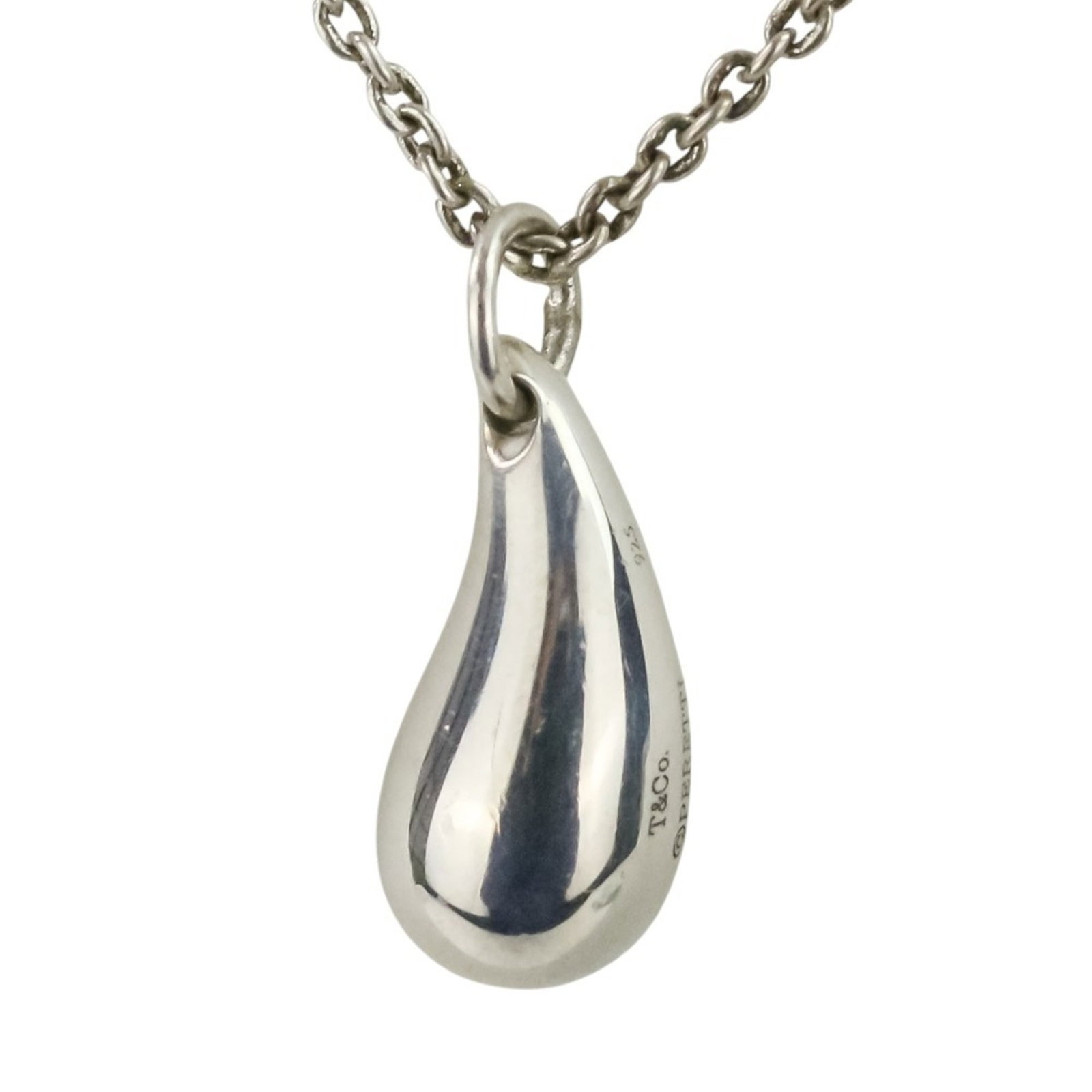 Women's Tiffany & Co. Elsa Peretti SV925 Teardrop Pendant Necklace Silver: Women's Tiffany & Co. Elsa Peretti SV925 Teardrop Pendant Necklace Silver This listing features Women's Tiffany & Co. Elsa Peretti SV925 Teardrop Pendant Necklace Silver. Item specifics are provided