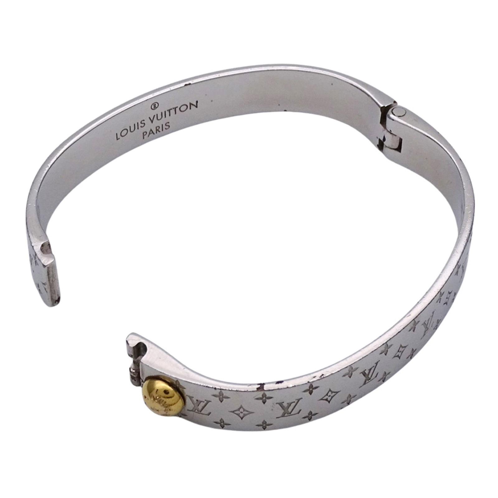 Metal Louis Vuitton Bangle - 4