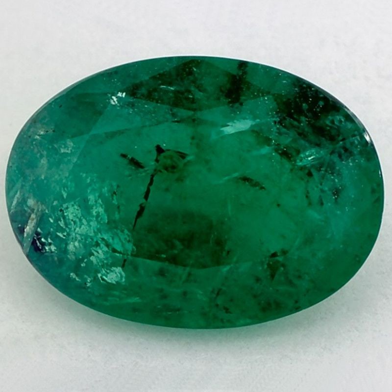 Loose Emerald Gemstone - Oval 4.01ct Green SI (1 of 1)