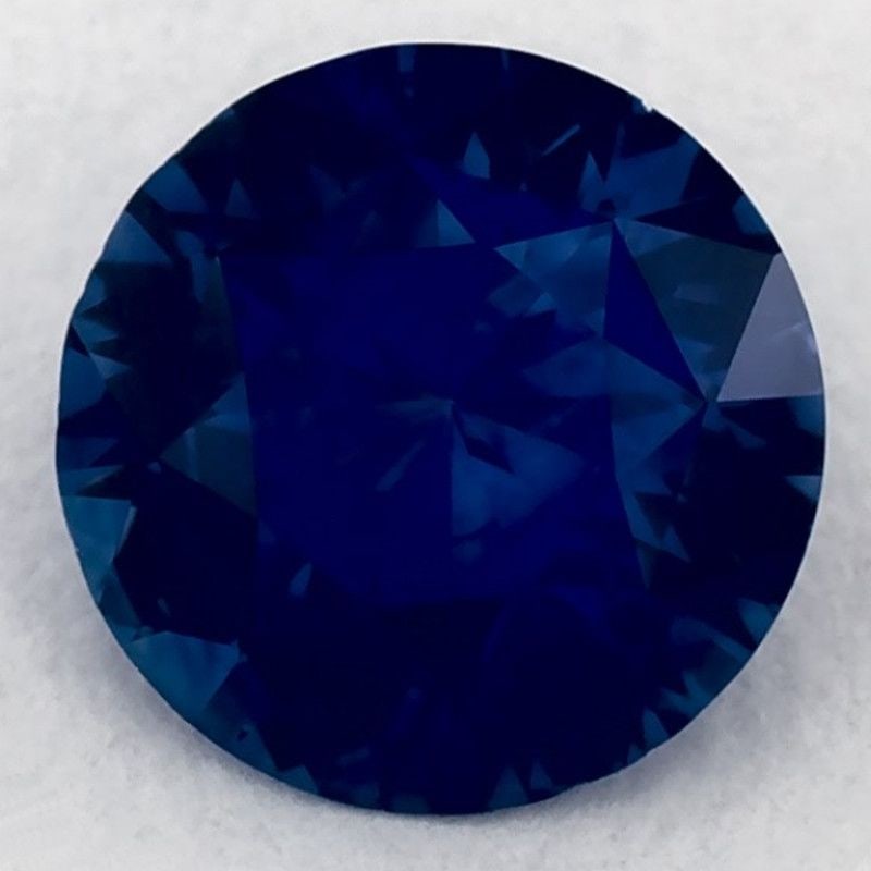Loose Sapphire Gemstone - Round 1.11ct Blue EC (1 of 1)