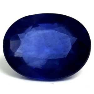 Loose Sapphire Gemstone - Oval 1.66ct Blue SI (1 of 1)
