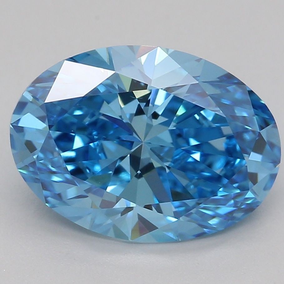 Loose Lab Diamond - IGI Oval 2.06ct Fancy Vivid Blue VVS2: Loose Lab Diamond - IGI Oval 2.06ct Fancy Vivid Blue VVS2 This listing features Loose Lab Diamond - IGI Oval 2.06ct Fancy Vivid Blue VVS2. Item specifics are provided below. Item Specifics: Source: Th