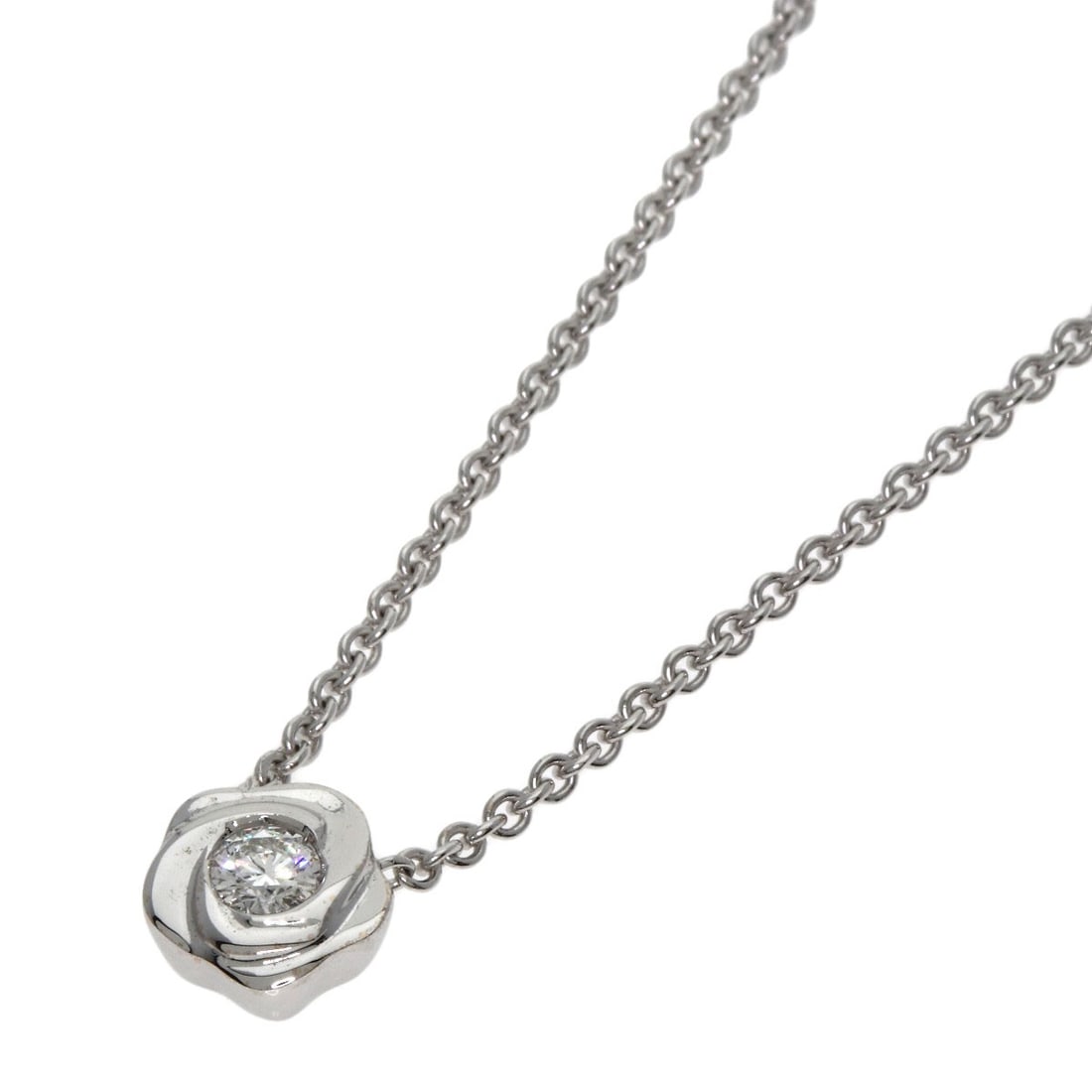 6.6g La Nouvelle Vague Flower Diamond Necklace K18 White Gold: 6.6g La Nouvelle Vague Flower Diamond Necklace K18 White Gold This listing features 6.6g La Nouvelle Vague Flower Diamond Necklace K18 White Gold. Item specifics are provided below. Item Specifics: Br