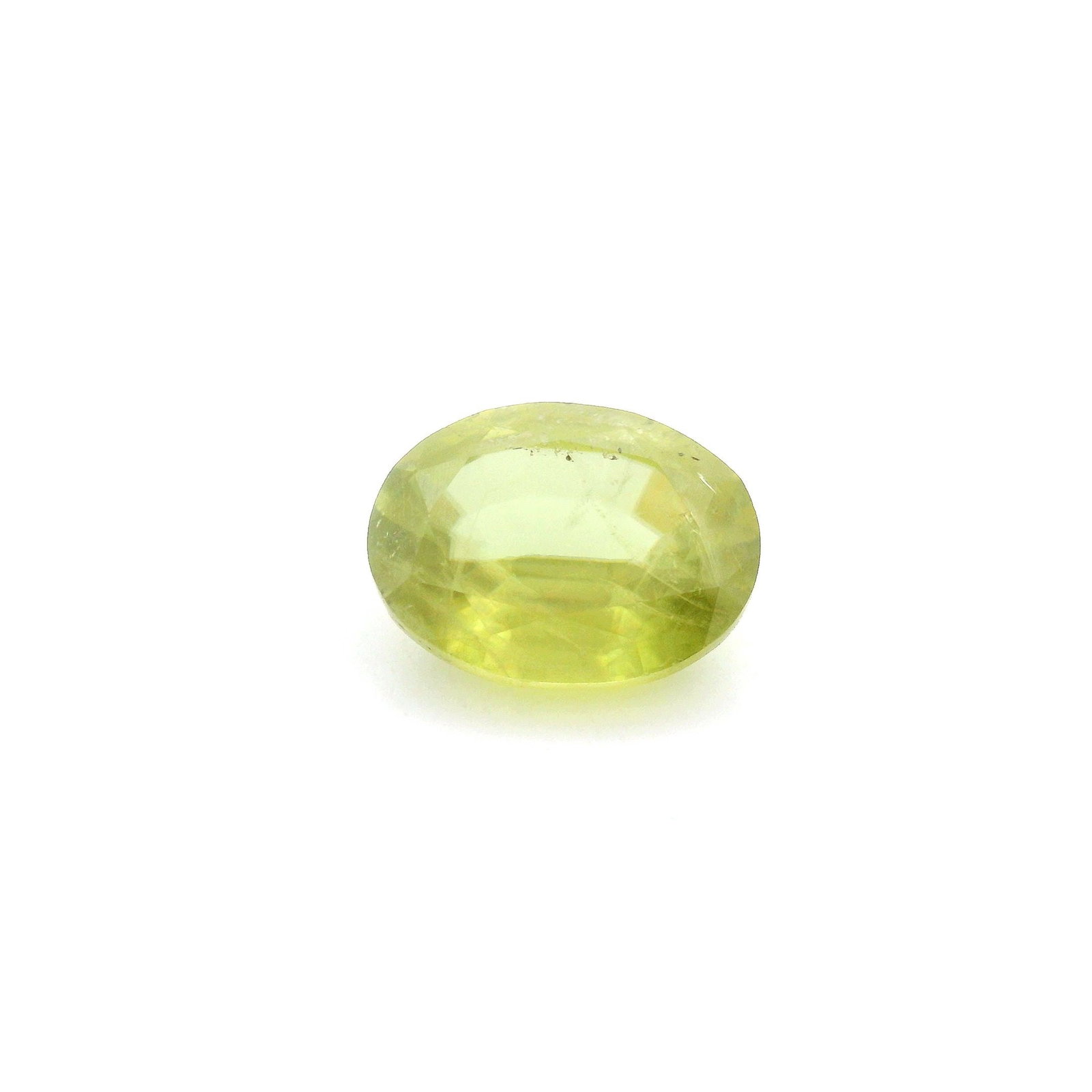 Loose Sphene Gemstone - GSI Oval 2.23ct Green SI (1 of 1)