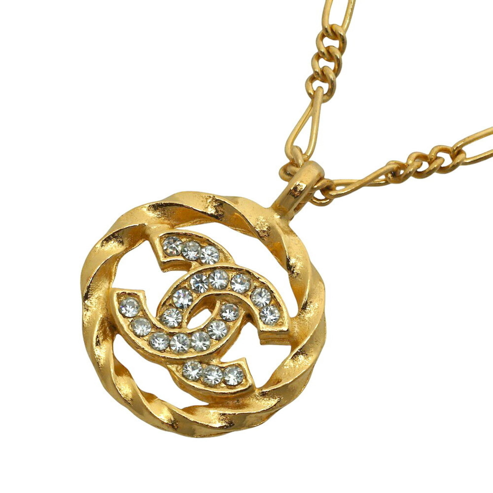 Rhinestone CHANEL Coco Mark Necklace 3438 Stamped GP: Rhinestone CHANEL Coco Mark Necklace 3438 Stamped GP This listing features Rhinestone CHANEL Coco Mark Necklace 3438 Stamped GP. Item specifics are provided below. Item Specifics: Brand: Chanel Neckla