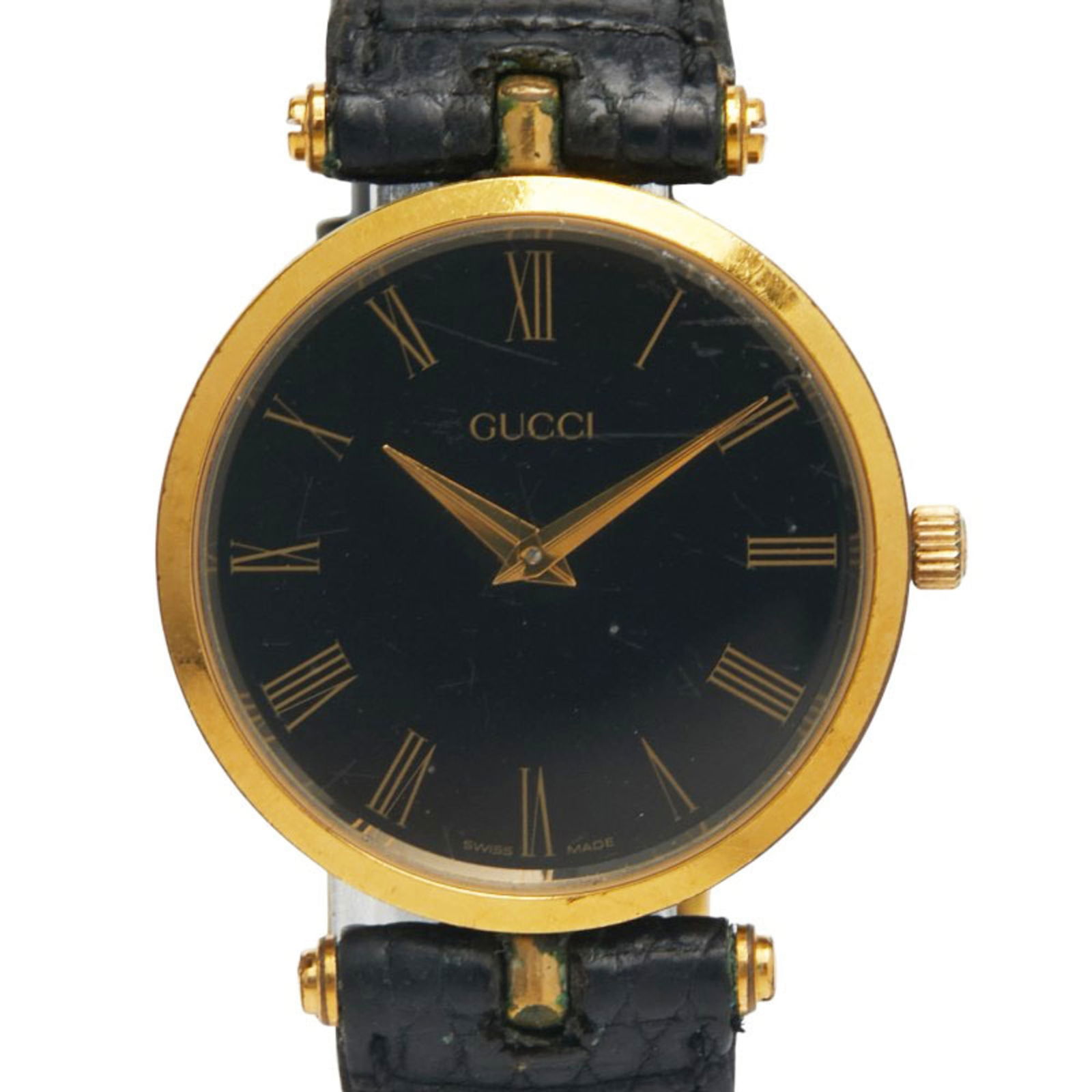 Wristwatch Gucci: Wristwatch Gucci This listing features Wristwatch Gucci. Item specifics are provided below. Item Specifics: Brand: Gucci Type: Wristwatch Gender: Women Material (Case): Stainless Steel Material (Band)