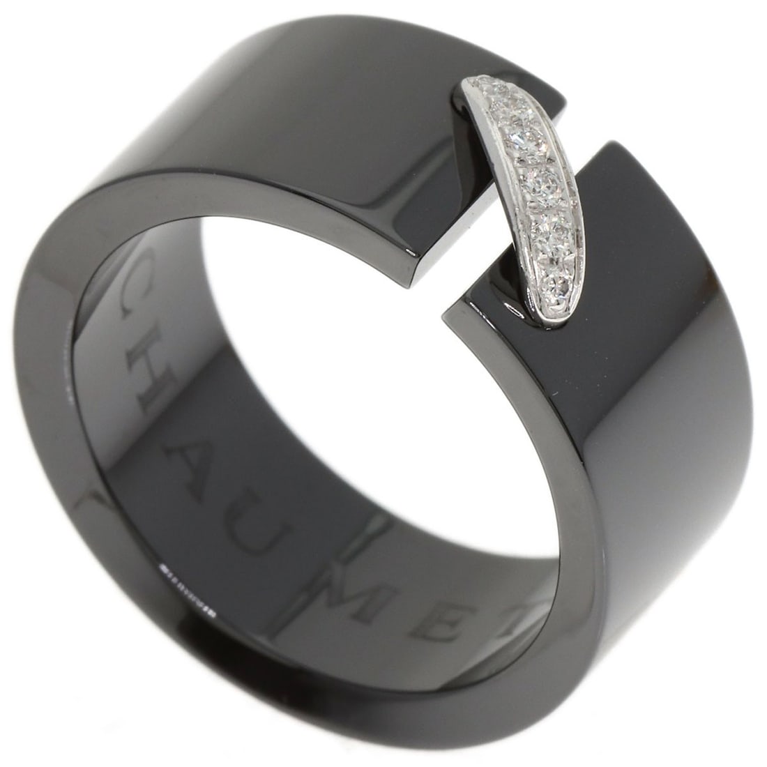 Gold Chaumet Lian Ceramic Diamond #59 Ring K18 White: Gold Chaumet Lian Ceramic Diamond #59 Ring K18 White This listing features Gold Chaumet Lian Ceramic Diamond #59 Ring K18 White. Item specifics are provided below. Item Specifics: Brand: Chaumet Style