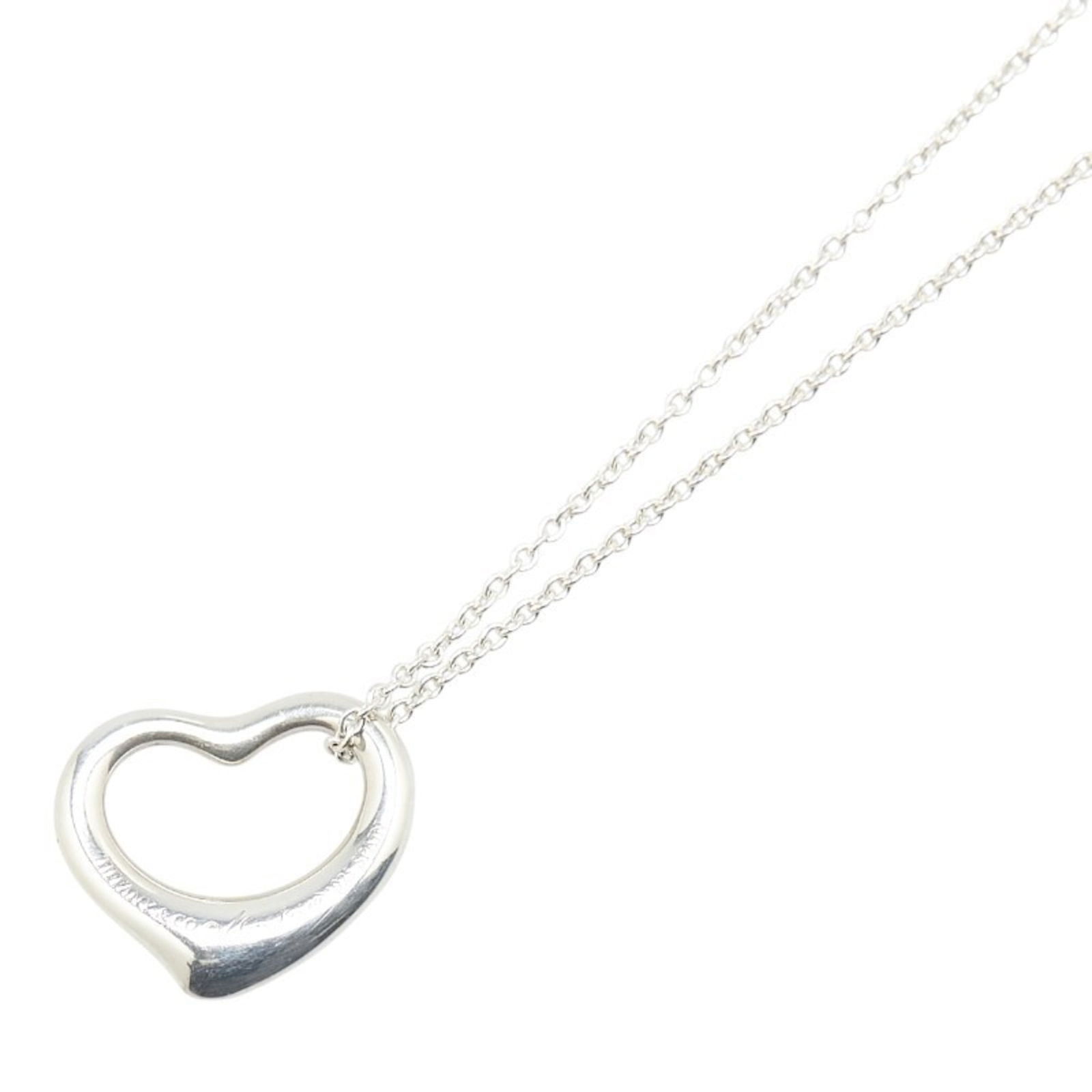 Women. Tiffany & Co. Open Heart Necklace in 925 Sterling Silver for: Women. Tiffany & Co. Open Heart Necklace in 925 Sterling Silver for This listing features Women. Tiffany & Co. Open Heart Necklace in 925 Sterling Silver for. Item specifics are provided below. Item S