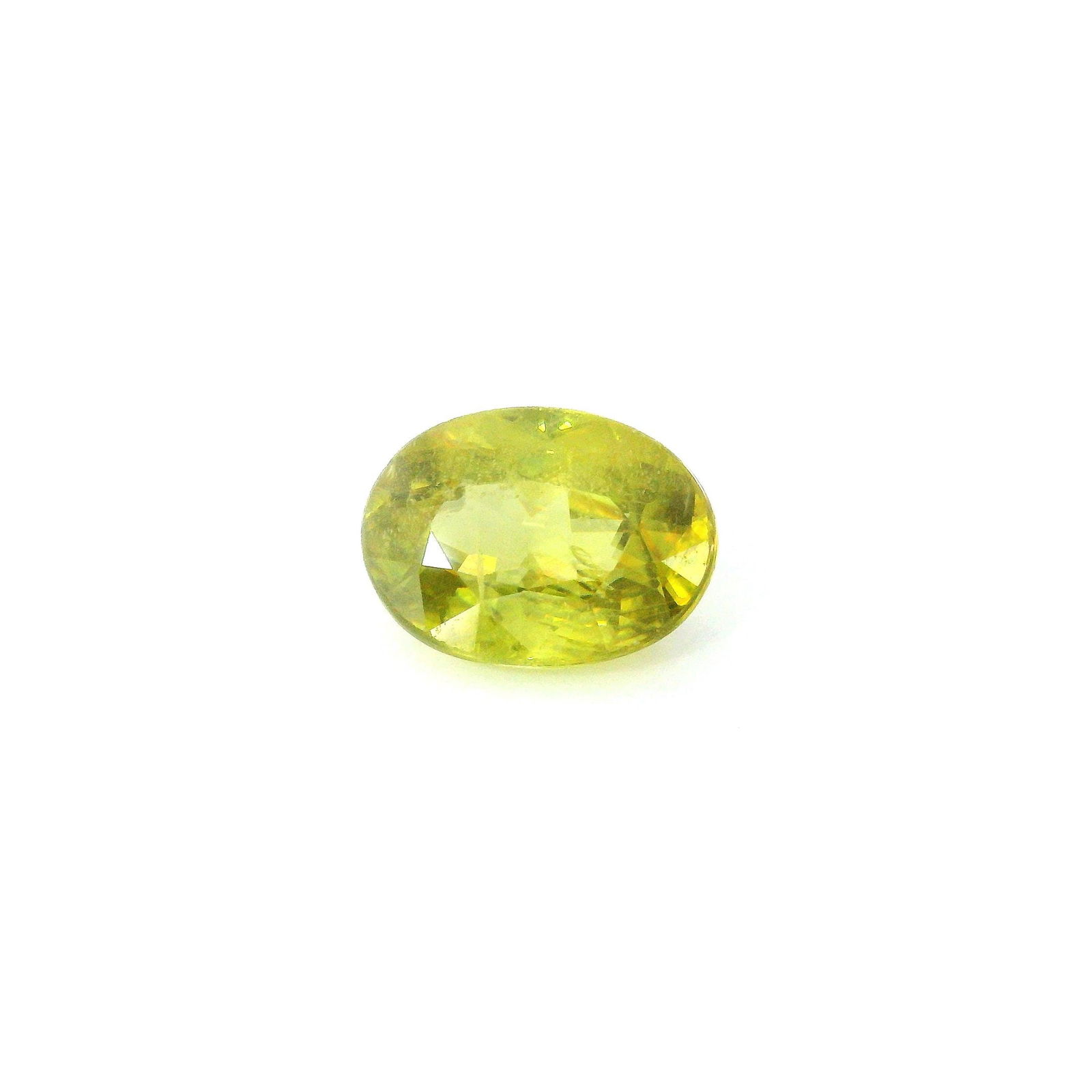 Loose Sphene Gemstone - GSI Oval 1.54ct Yellow SI: Loose Sphene Gemstone - GSI Oval 1.54ct Yellow SI This listing features Loose Sphene Gemstone - GSI Oval 1.54ct Yellow SI. Item specifics are provided below. Item Specifics: Type: Sphene Carat: 1.54