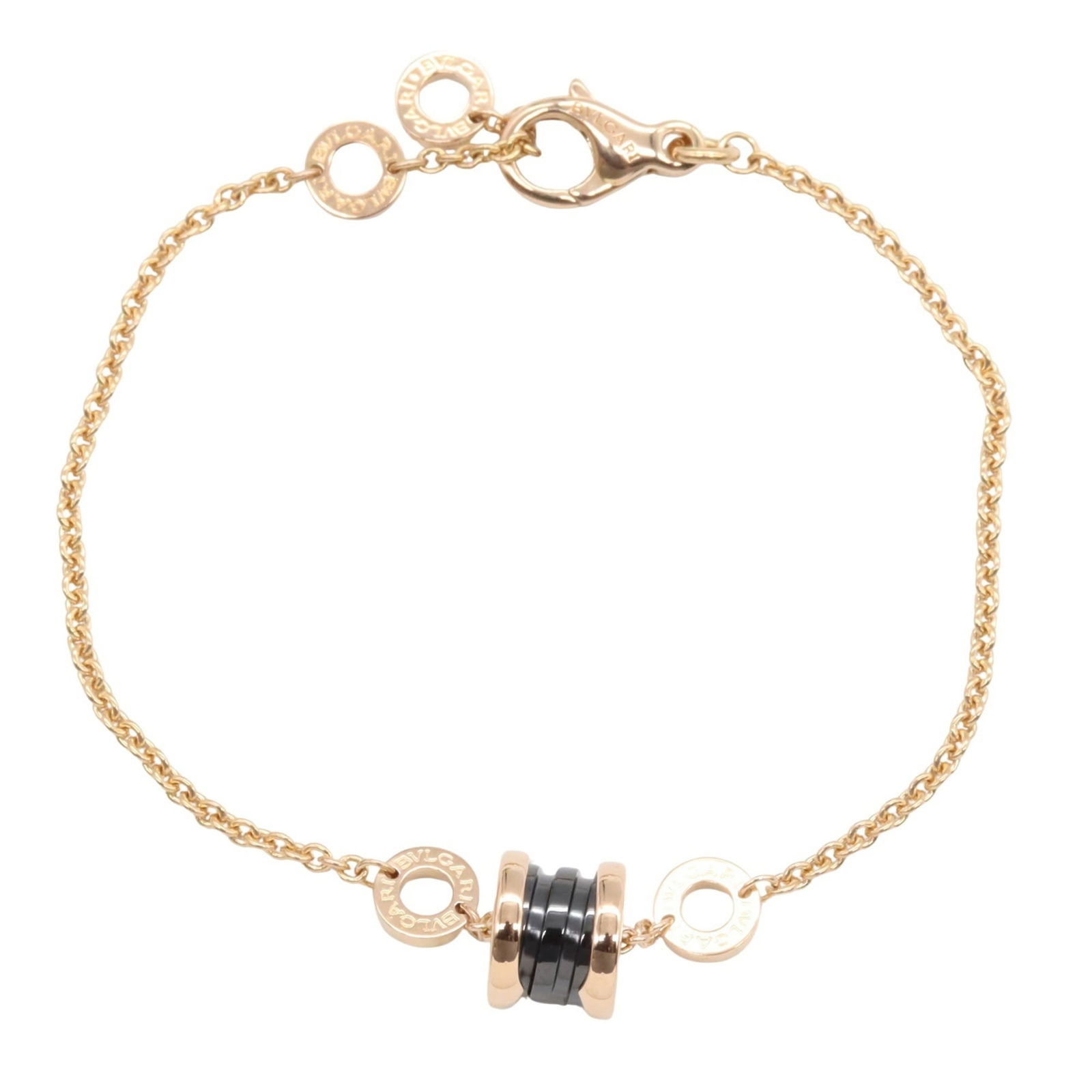 Pink Gold (18K) - Bvlgari Charm Bracelet Ceramic (1 of 7)