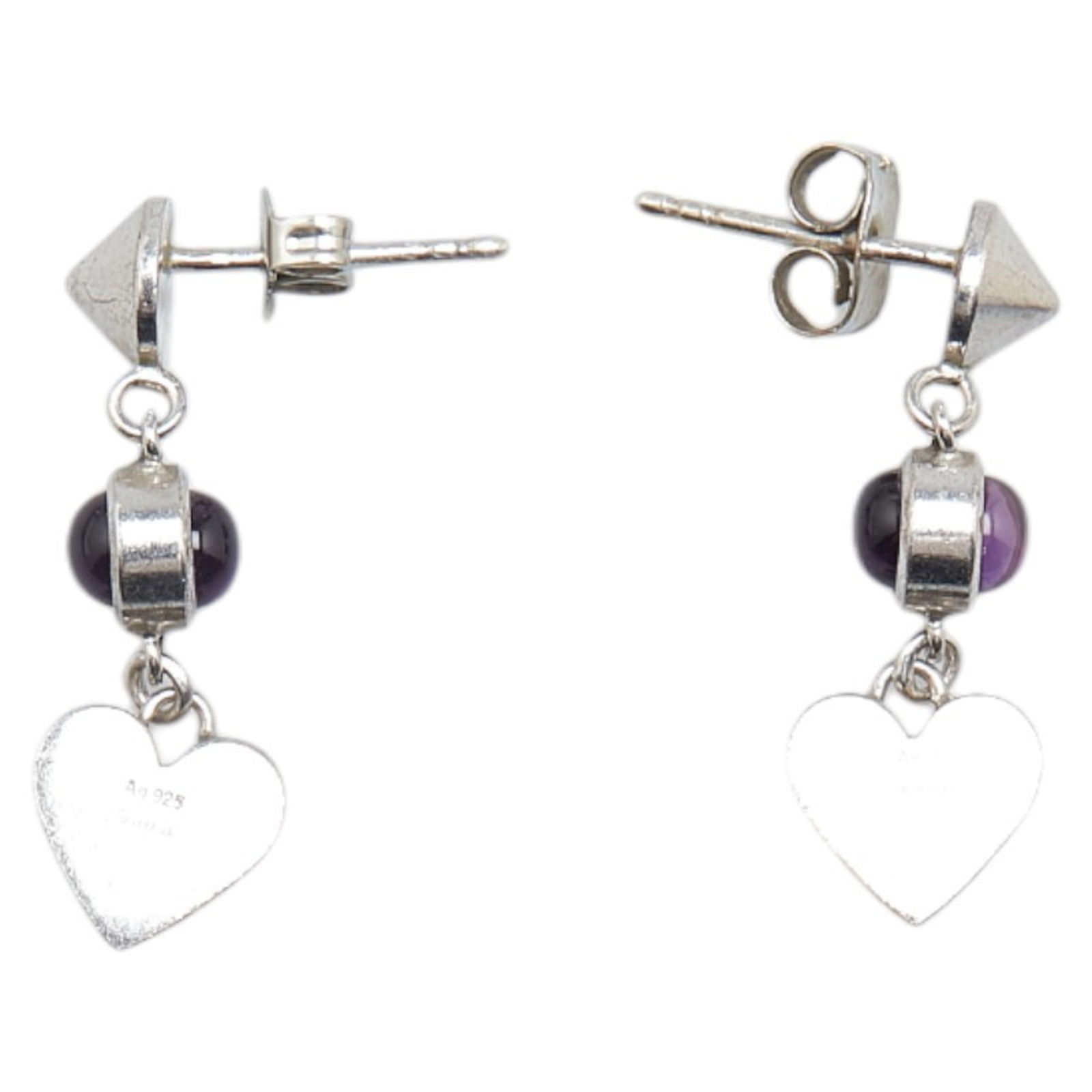 925 Gucci Stud Earrings Silver - 3