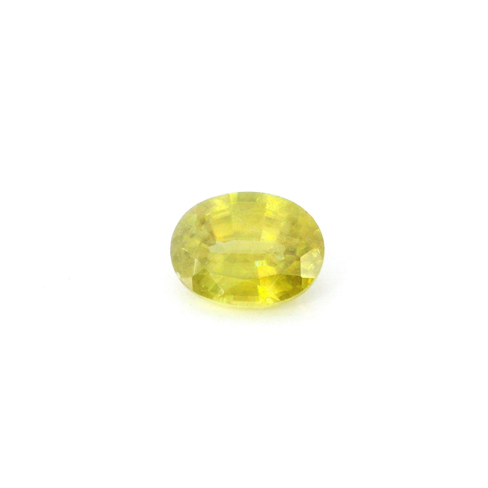 Loose Sphene Gemstone - GSI Oval 1.58ct Yellow SI: Loose Sphene Gemstone - GSI Oval 1.58ct Yellow SI This listing features Loose Sphene Gemstone - GSI Oval 1.58ct Yellow SI. Item specifics are provided below. Item Specifics: Type: Sphene Carat: 1.58 C