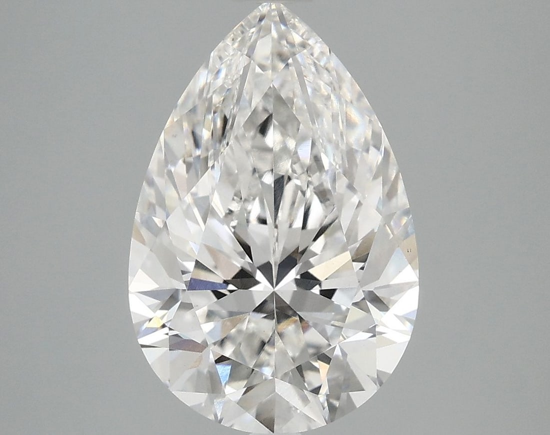 Loose Lab Diamond - IGI Pear 4.03ct F VS1 (1 of 1)