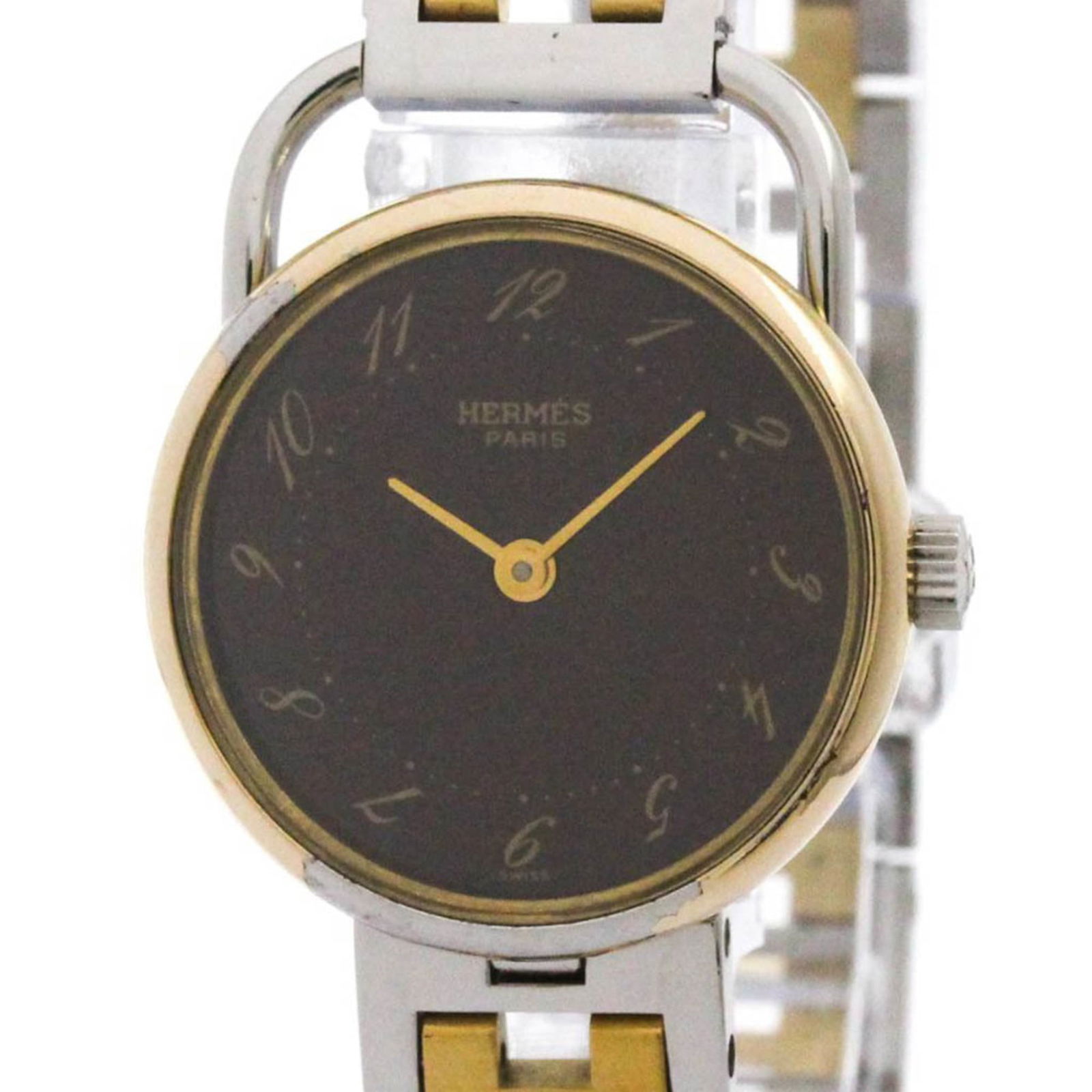 Wristwatch Hermes: Wristwatch Hermes This listing features Wristwatch Hermes. Item specifics are provided below. Item Specifics: Brand: Hermes Type: Wristwatch Style: Dress/Formal Gender: Women Material (Case): Gold Pla