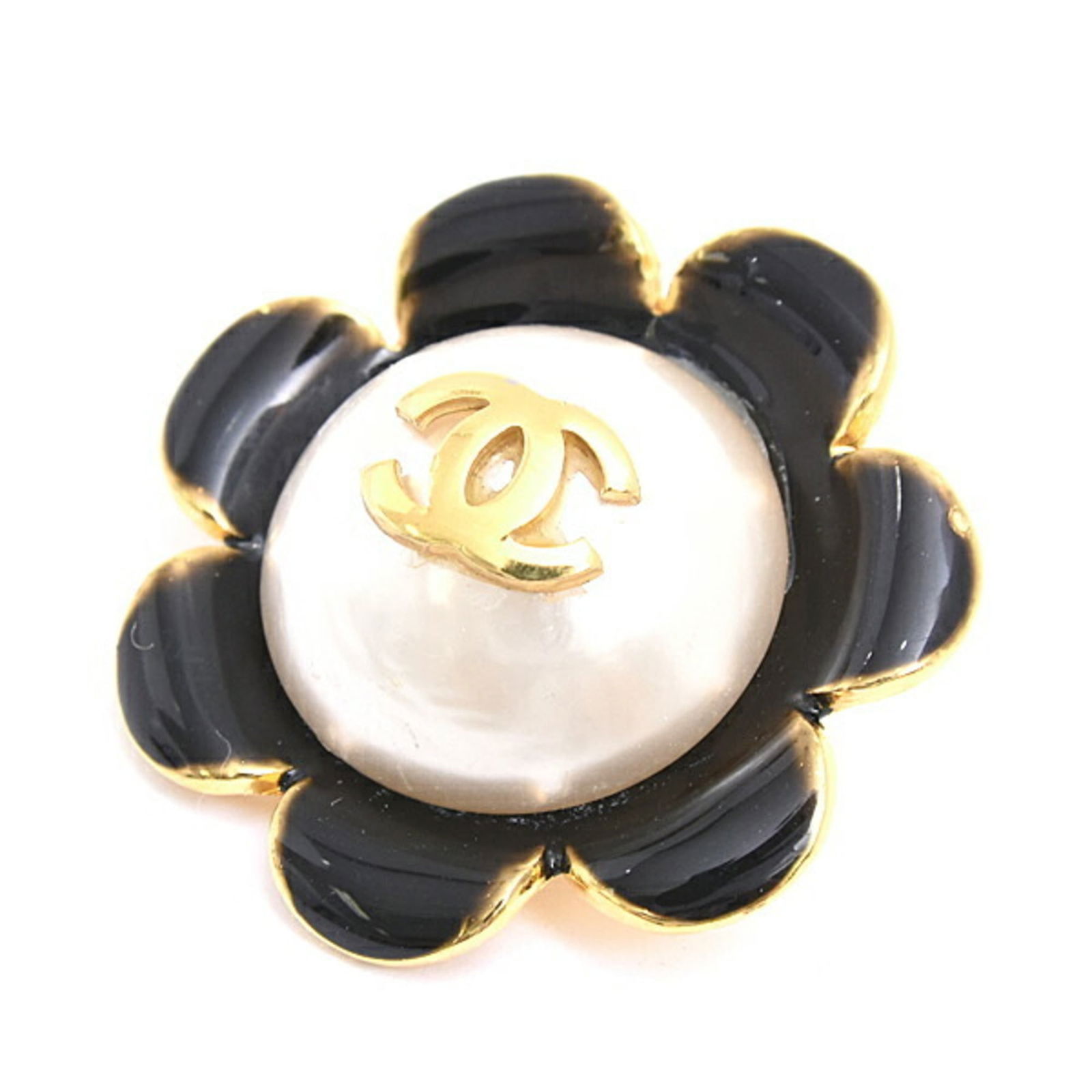 Brooch Chanel: Brooch Chanel This listing features Brooch Chanel. Item specifics are provided below. Item Specifics: Brand: Chanel Type: Brooch Gender: Women Finish: Gold Plated Stone: Artificial Pearl Size