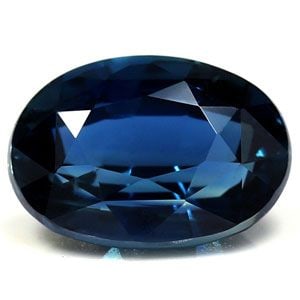 Loose Sapphire Gemstone - GIA Oval 2.04ct Blue SI (1 of 1)