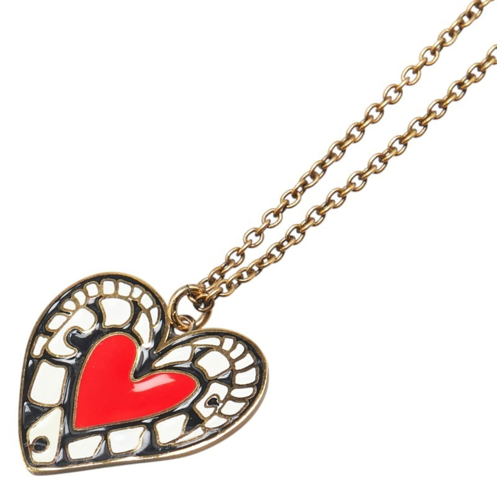 Women's Christian Dior Heart Long Necklace Gold Multicolor Plated: Women's Christian Dior Heart Long Necklace Gold Multicolor Plated This listing features Women's Christian Dior Heart Long Necklace Gold Multicolor Plated. Item specifics are provided below. Item Speci
