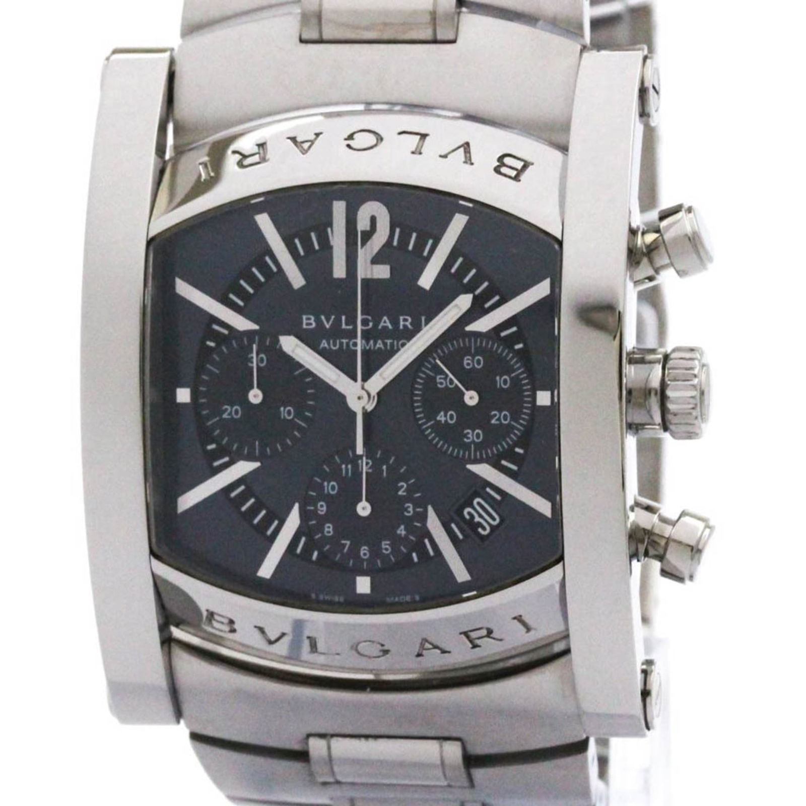 Wristwatch Bvlgari: Wristwatch Bvlgari This listing features Wristwatch Bvlgari. Item specifics are provided below. Item Specifics: Brand: Bvlgari Type: Wristwatch Style: Dress/Formal Gender: Men Material (Case): Stainle