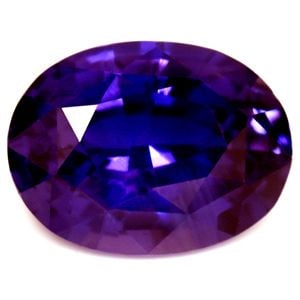 Loose Sapphire Gemstone - GIA Oval 3.05ct Purple SI (1 of 1)