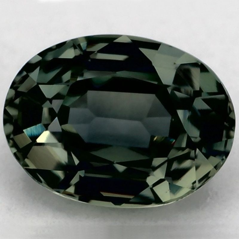 Loose Sapphire Gemstone - Oval 1.05ct Green EC (1 of 1)