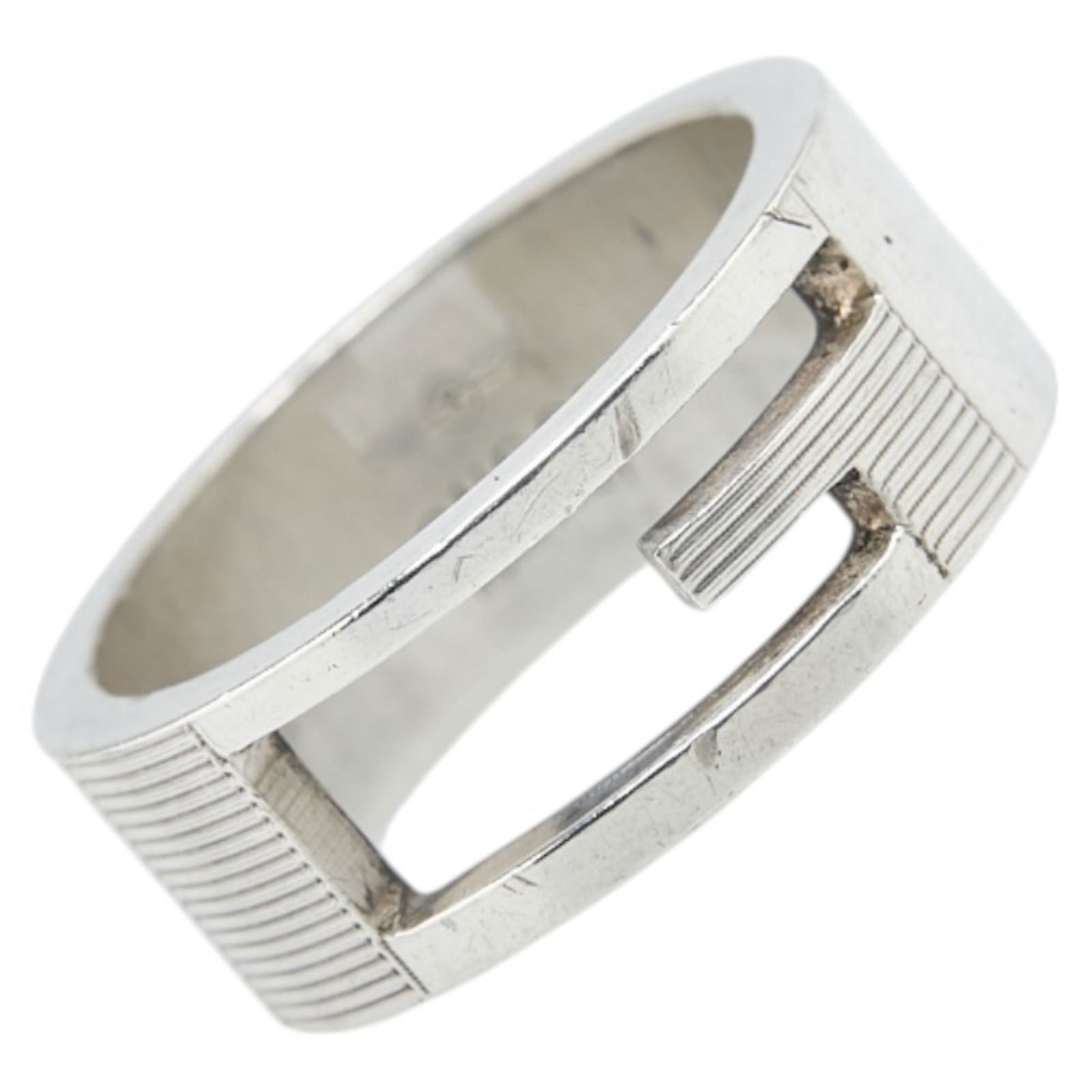 925 Gucci Band Ring Silver (1 of 8)