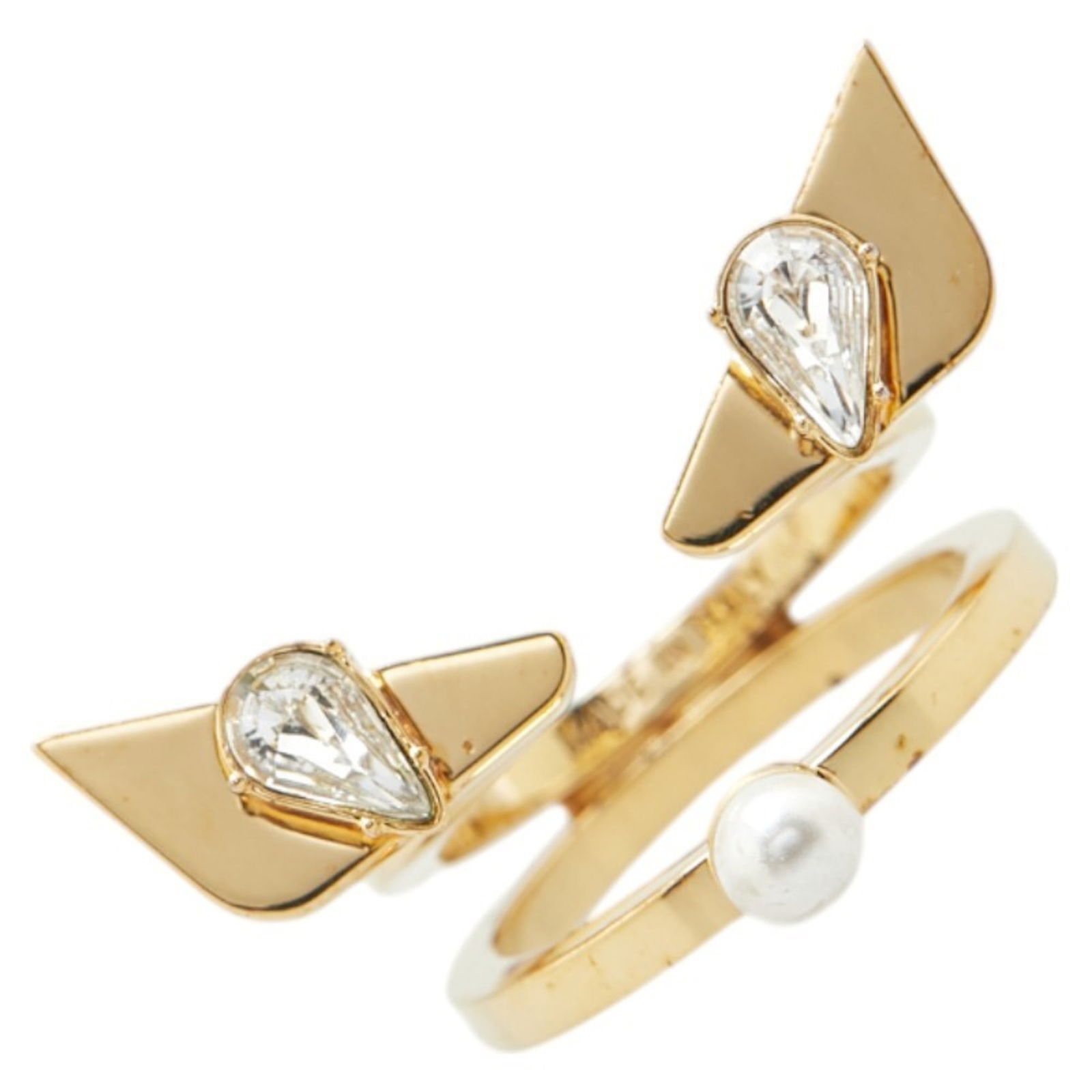 Ring Fendi Band: Ring Fendi Band This listing features Ring Fendi Band. Item specifics are provided below. Item Specifics: Brand: Fendi Type: Band Ring Gender: Women Color: Gold Us Size: 5.5 Condition: Used (good), Tr