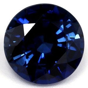Loose Sapphire Gemstone - Round 1.41ct Blue EC (1 of 1)