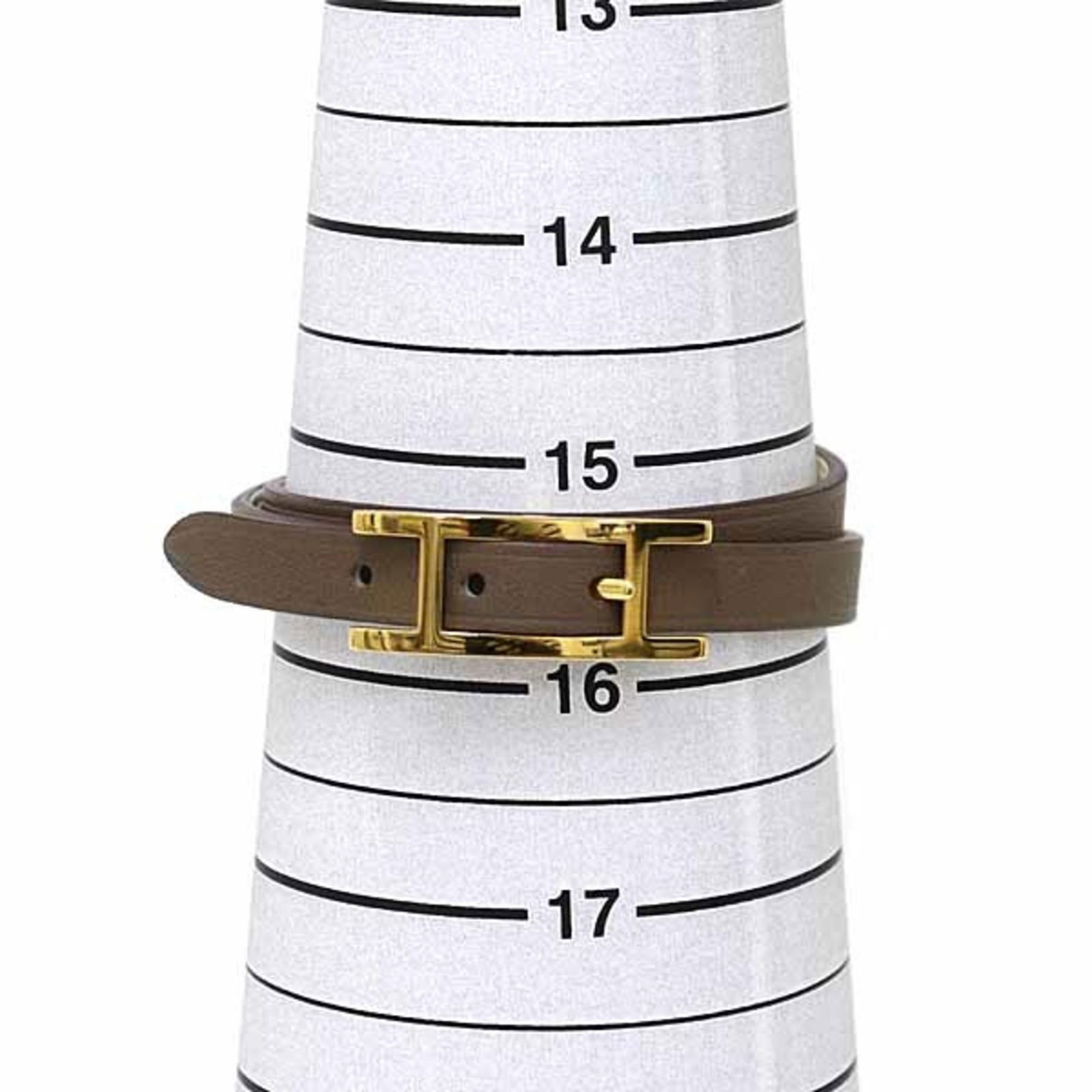 Leather Hermes Charm Bracelet Swift - 6