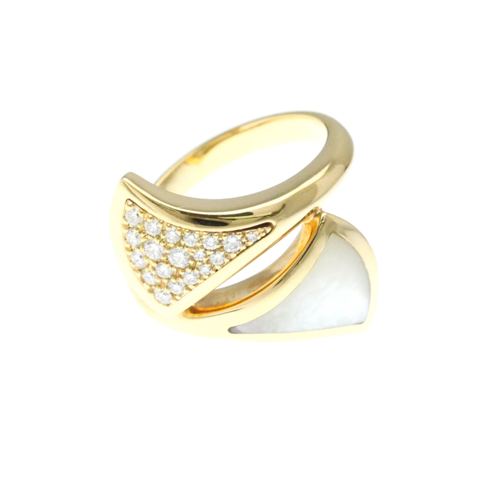 (18K) Bvlgari Band Ring Yellow Gold (1 of 11)