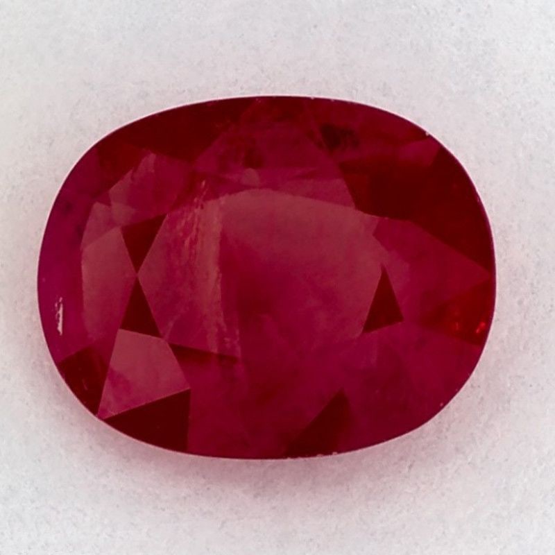 Loose Ruby Gemstone - Oval 2.14ct Red SI: Loose Ruby Gemstone - Oval 2.14ct Red SI This listing features Loose Ruby Gemstone - Oval 2.14ct Red SI. Item specifics are provided below. Item Specifics: Type: Ruby Carat: 2.14 Cut: Faceted Color: R