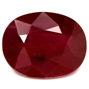 Loose Ruby Gemstone - GIA Oval 2.76ct Red SI (1 of 1)