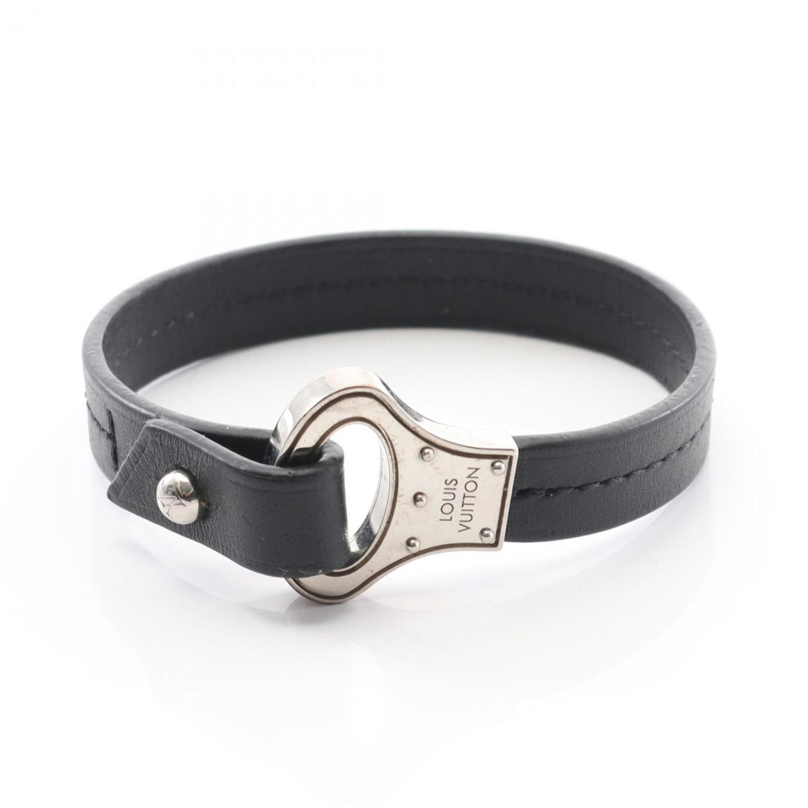 Stainless Steel - Louis Vuitton Charm Bracelet Leather: Stainless Steel - Louis Vuitton Charm Bracelet Leather This listing features Stainless Steel - Louis Vuitton Charm Bracelet Leather. Item specifics are provided below. Item Specifics: Brand: Louis Vui