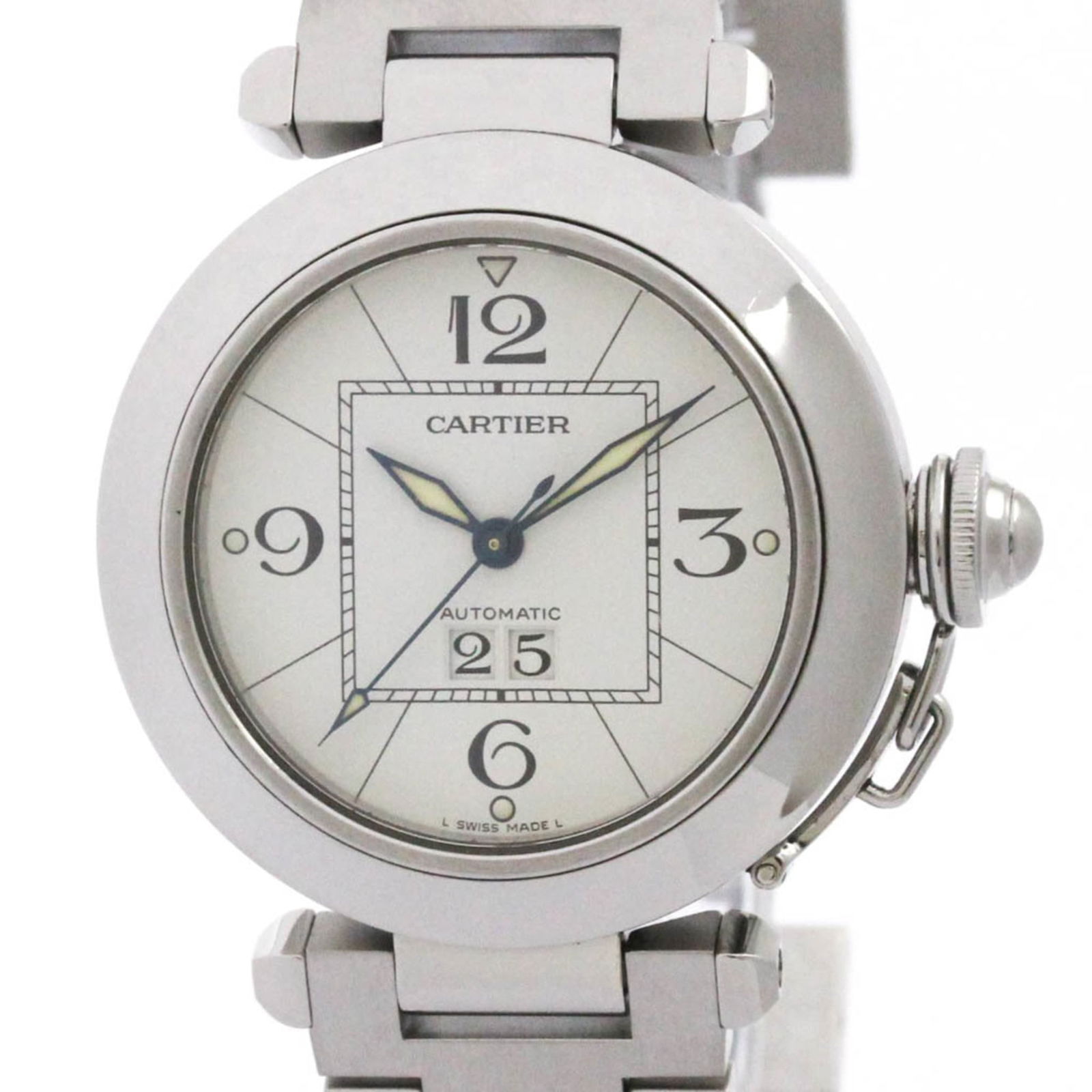 Wristwatch Cartier: Wristwatch Cartier This listing features Wristwatch Cartier. Item specifics are provided below. Item Specifics: Brand: Cartier Type: Wristwatch Style: Dress/Formal Gender: Unisex Material (Case): Stai