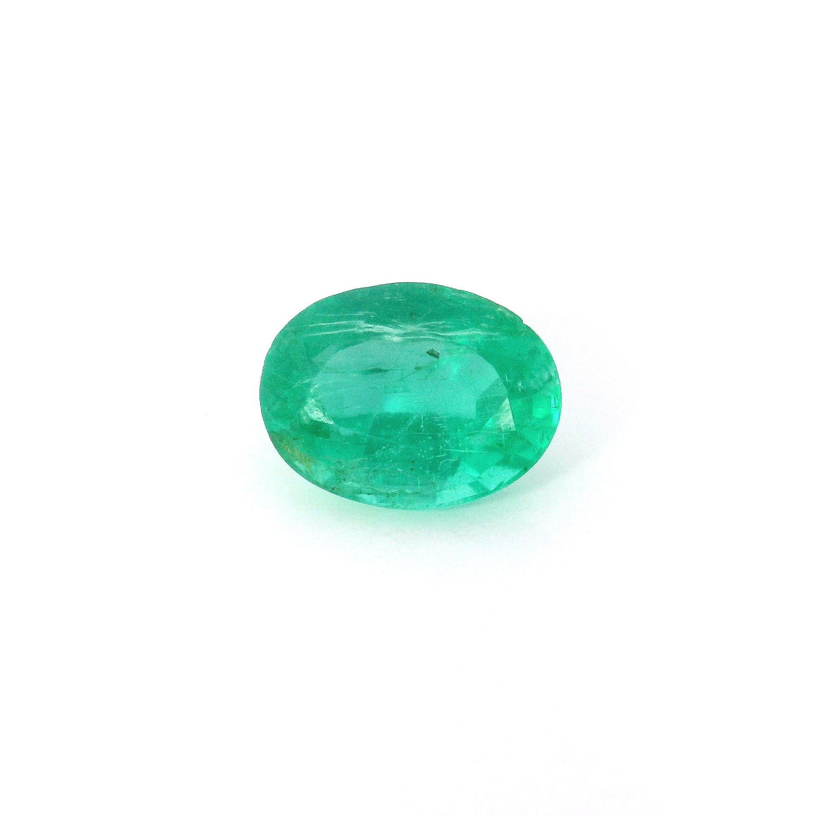 Loose Emerald Gemstone - GSI Oval 1.94ct Green SI (1 of 1)